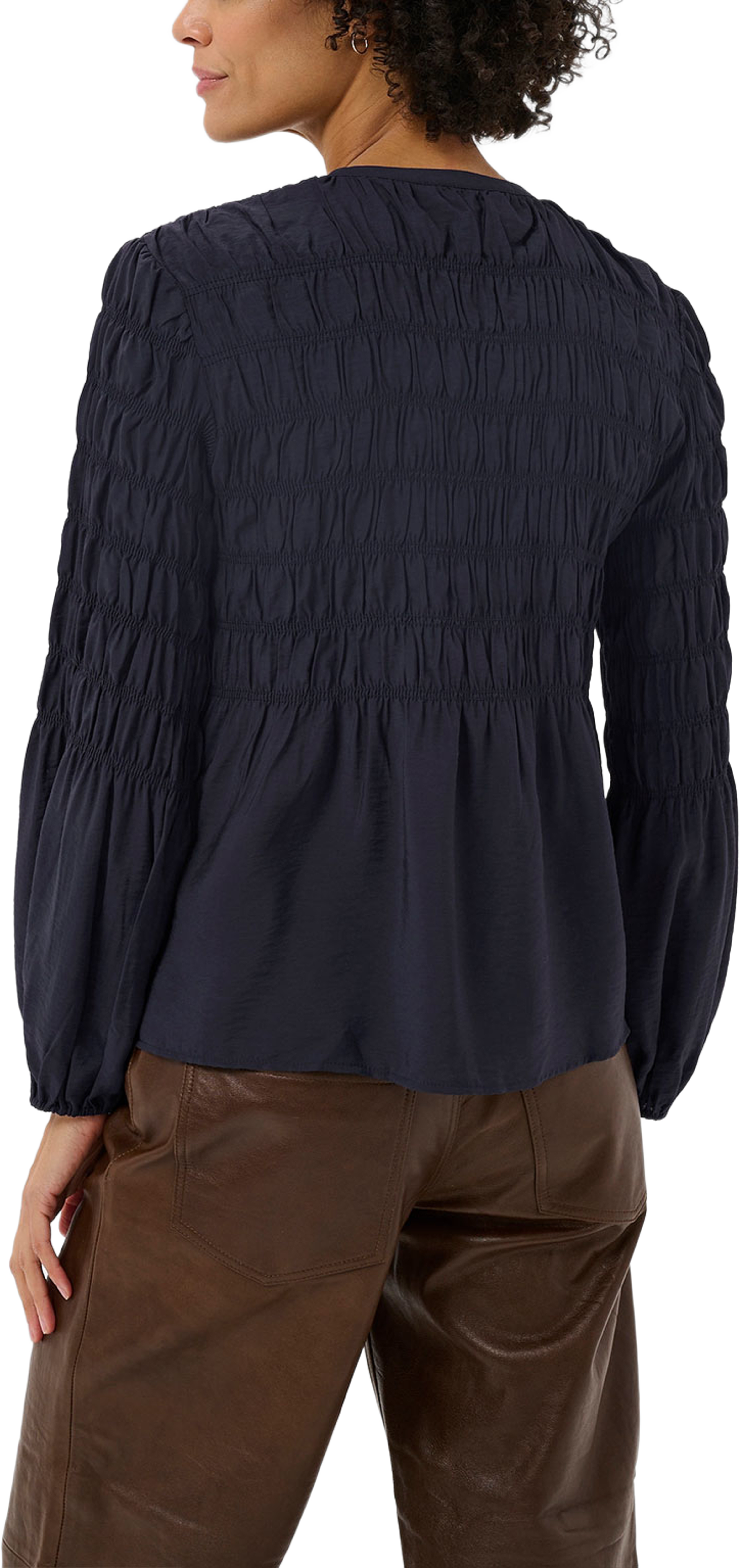 SiffePW Shirt, från Part Two, i färgen Dark Navy. Klicka för att öppna bilden i stort format