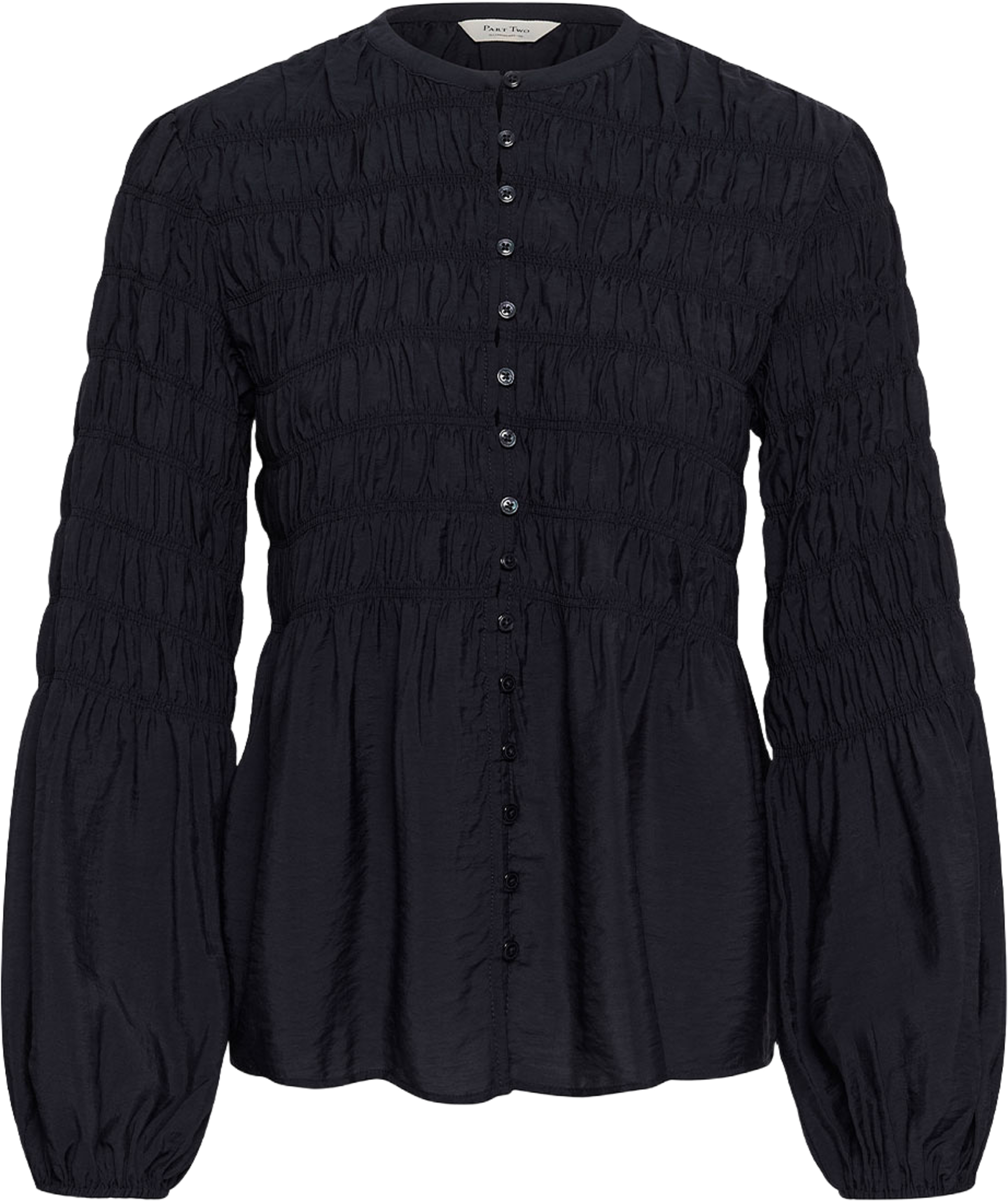 SiffePW Shirt, från Part Two, i färgen Dark Navy. Klicka för att öppna bilden i stort format