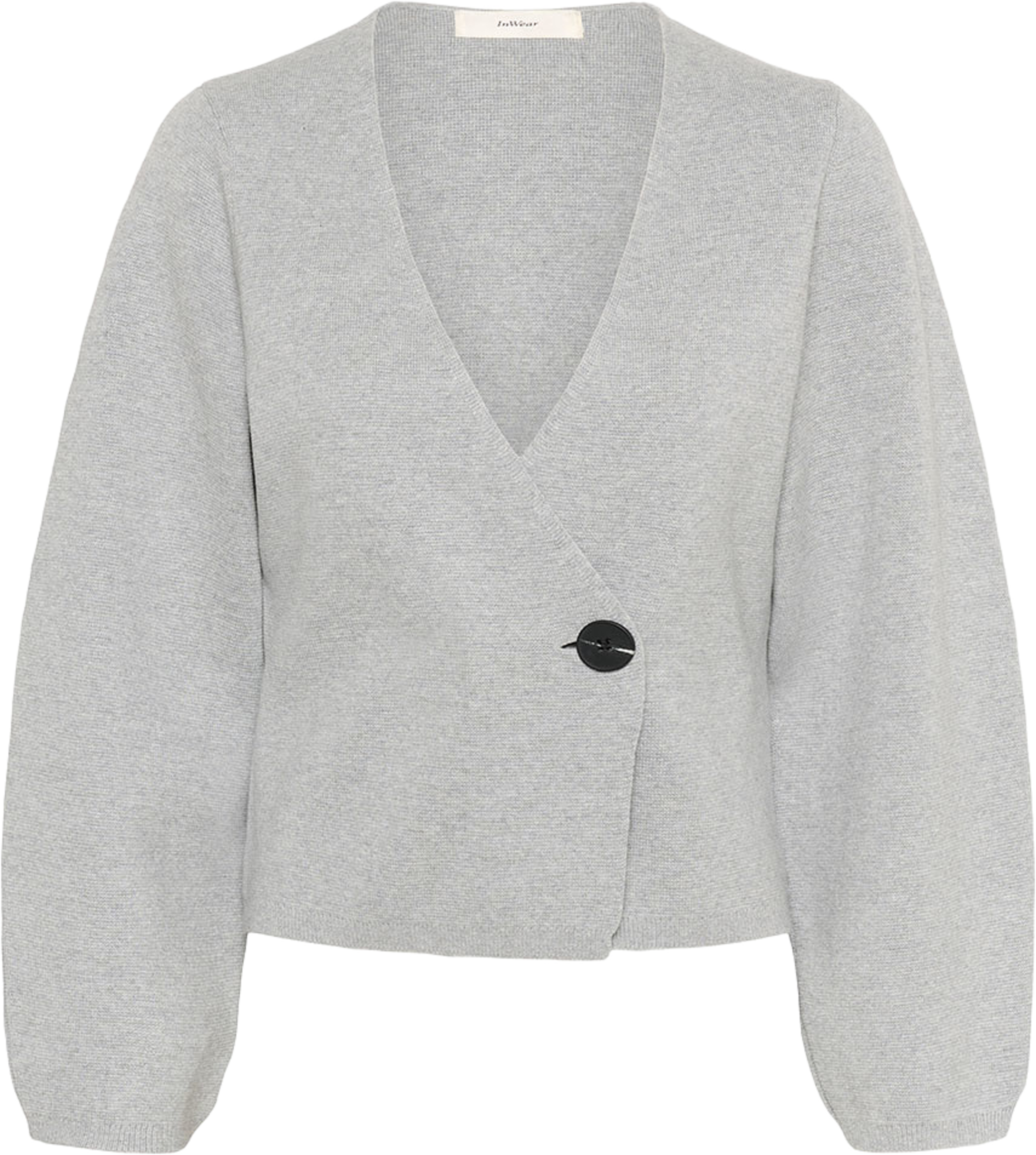 KayllaIW Cardigan, från Inwear, i färgen Granite Melange.