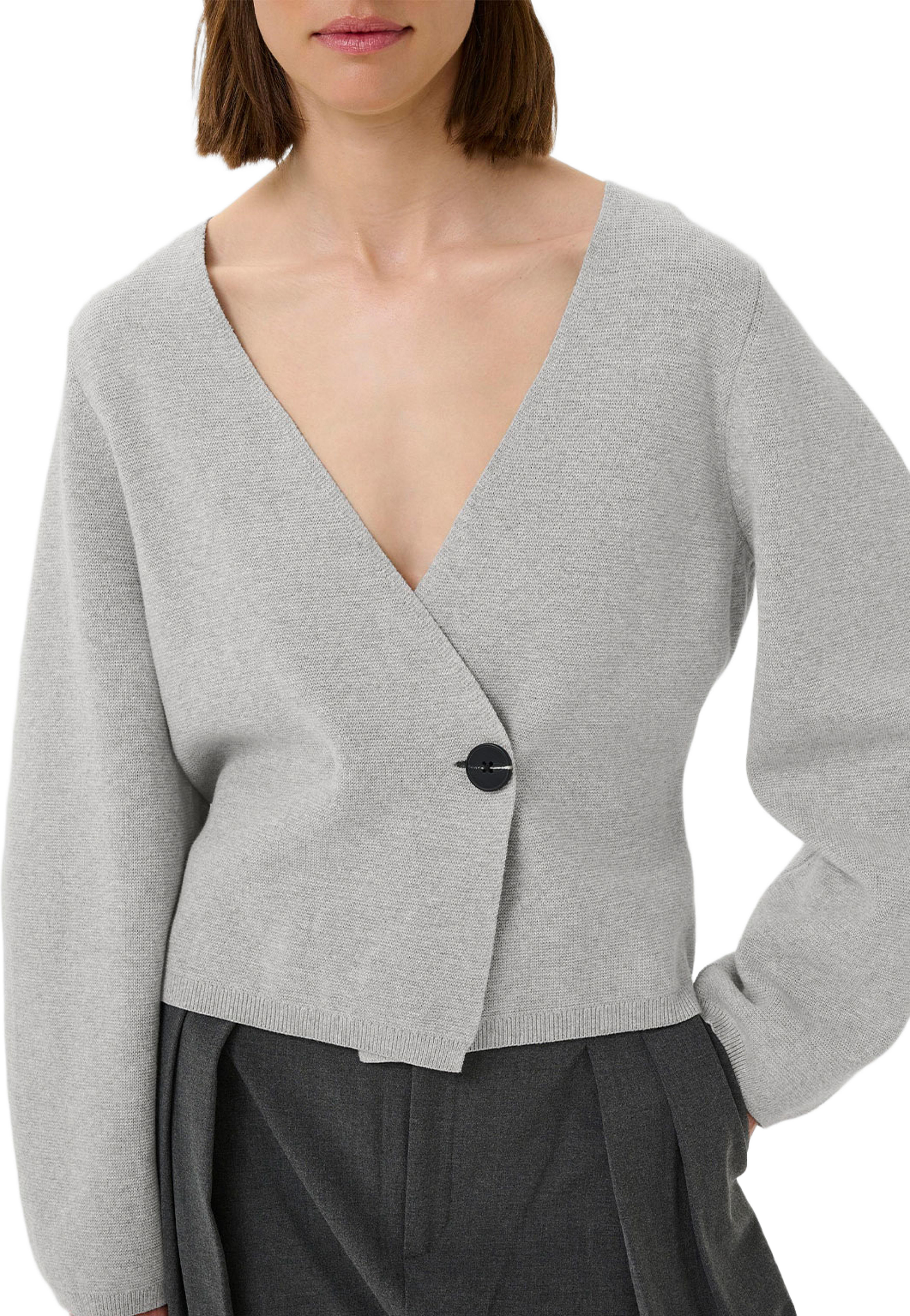 KayllaIW Cardigan, från Inwear, i färgen Granite Melange.