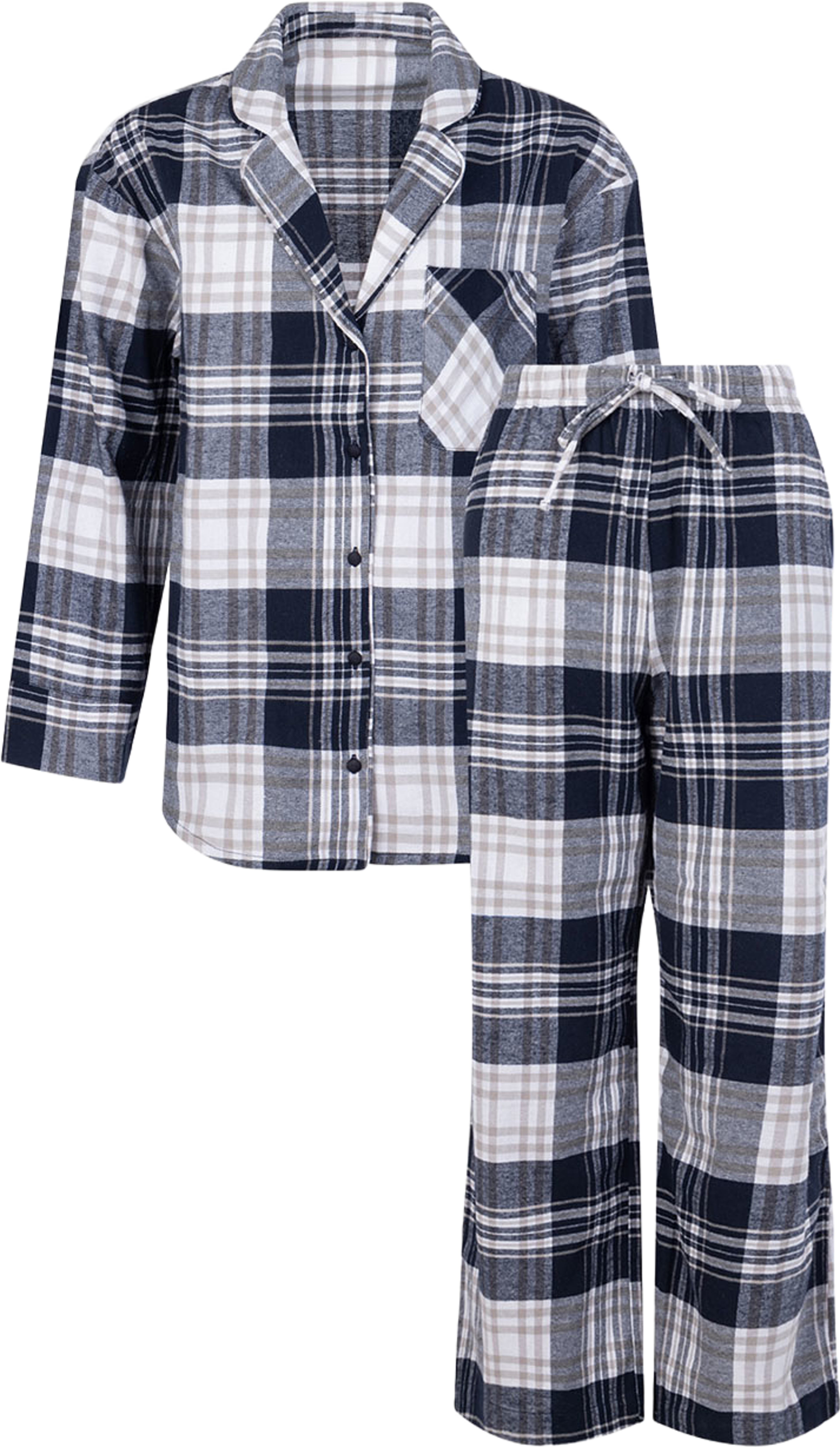 HARPER Pyjama set, från Dorina, i färgen Ink/Ink. Klicka för att öppna bilden i stort format