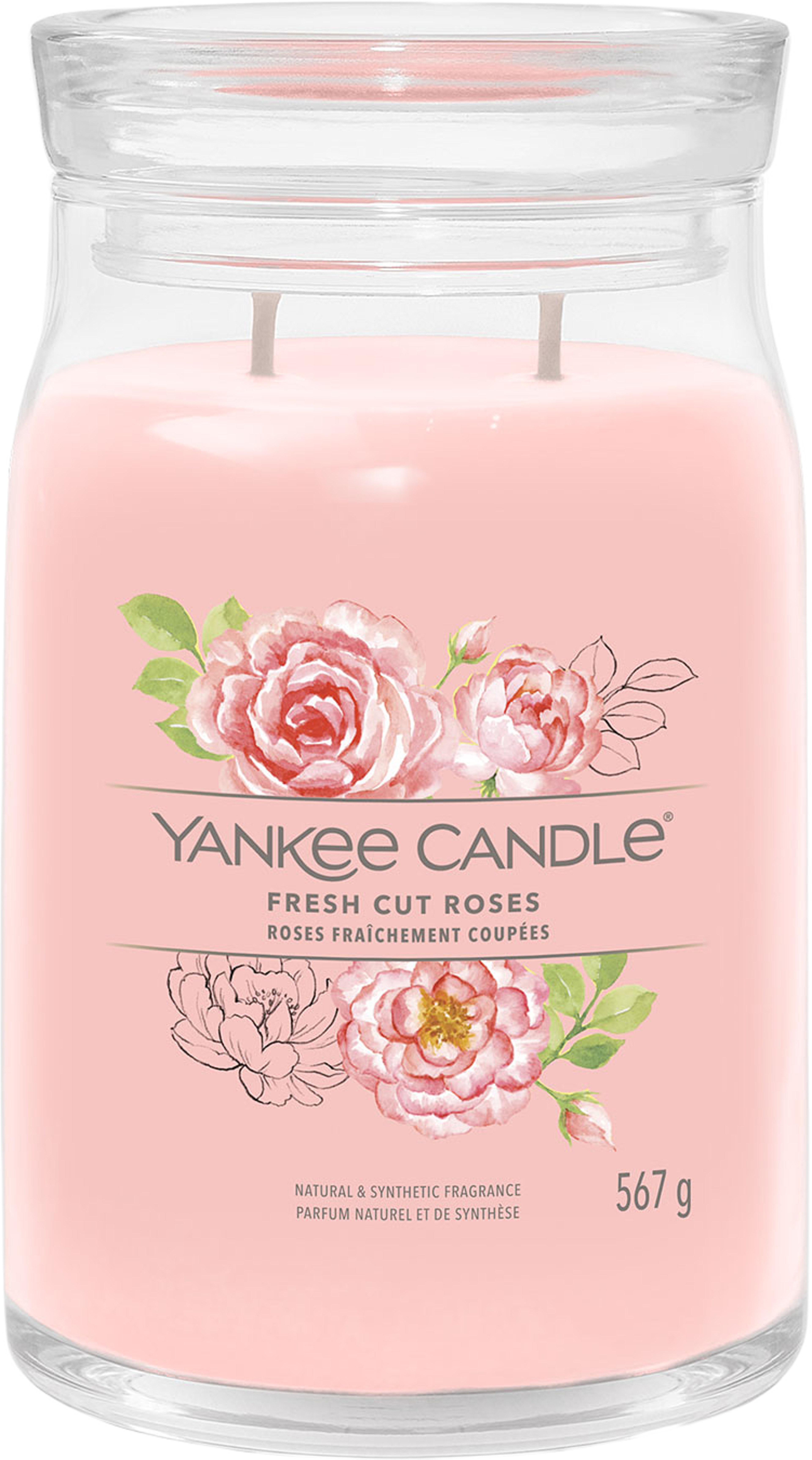 Signature Large Jar Fresh Cut Roses