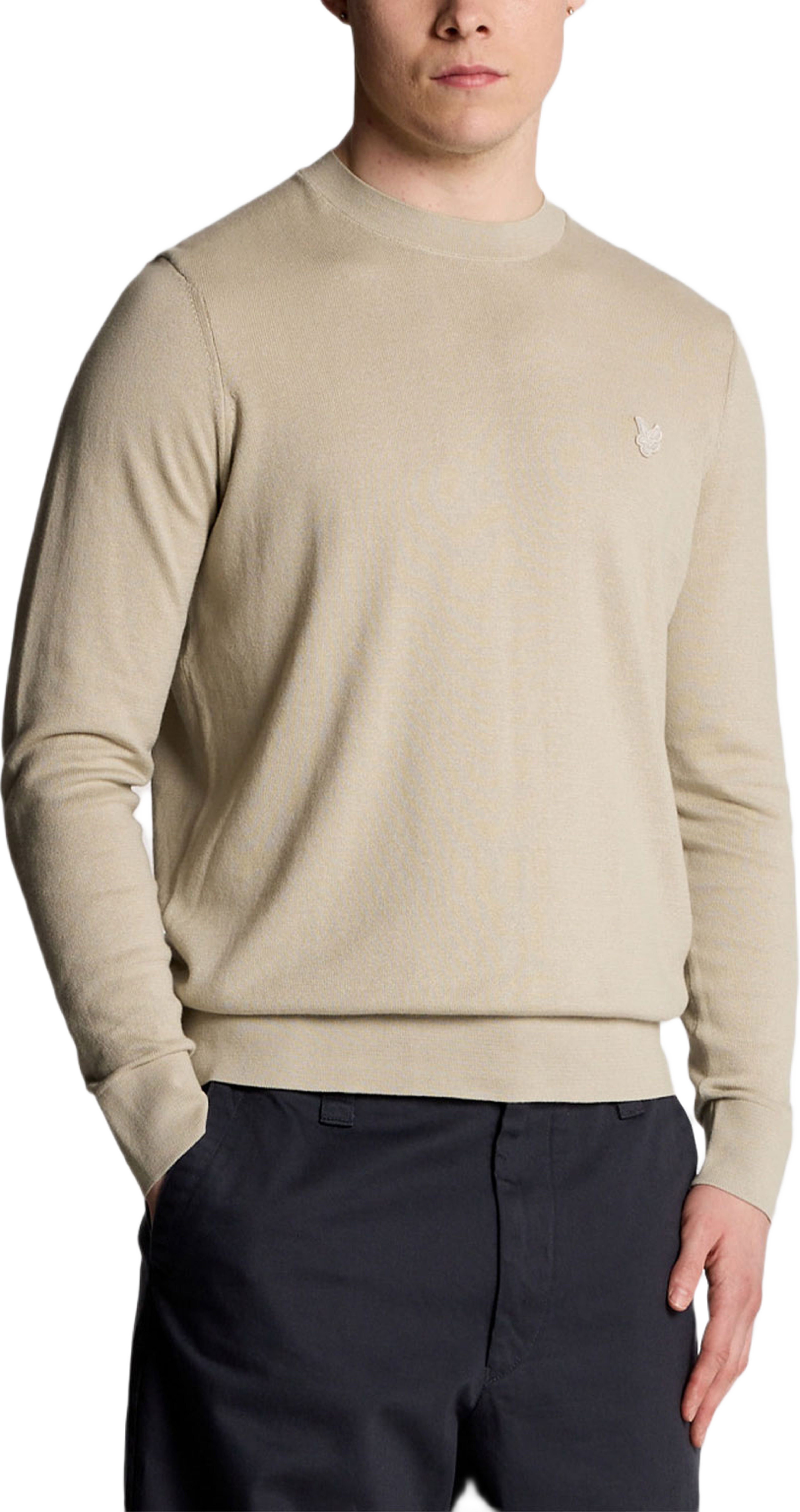 Tonal Superfine Crew neck Jumper