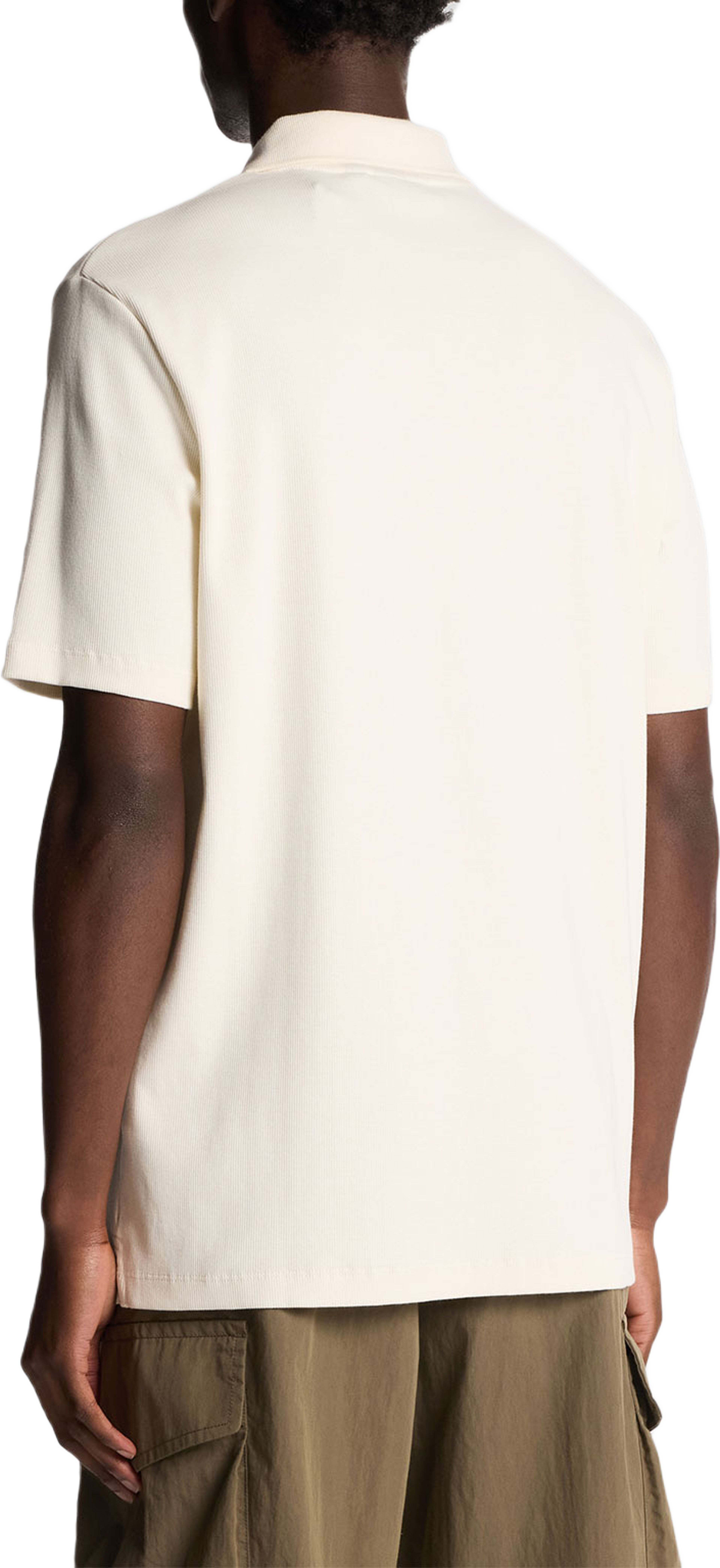 Ribbed Polo shirt