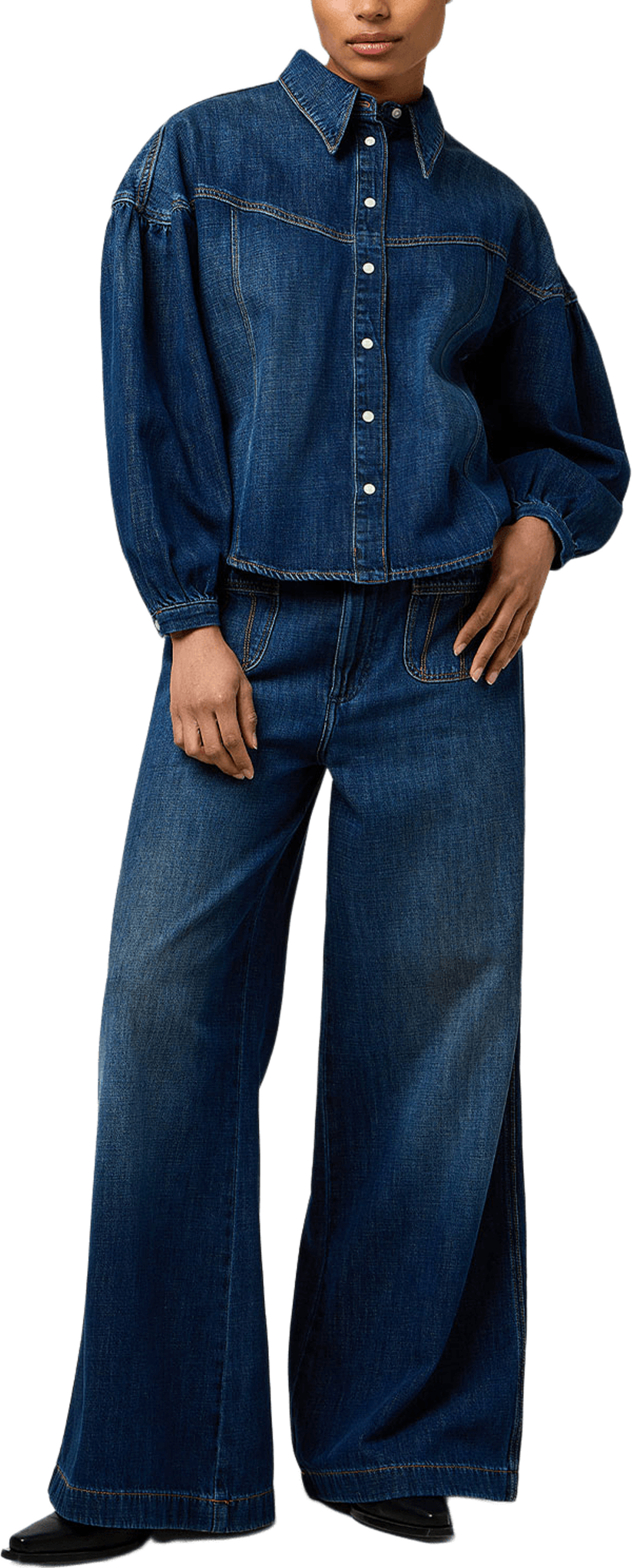 Pintuck Shirt