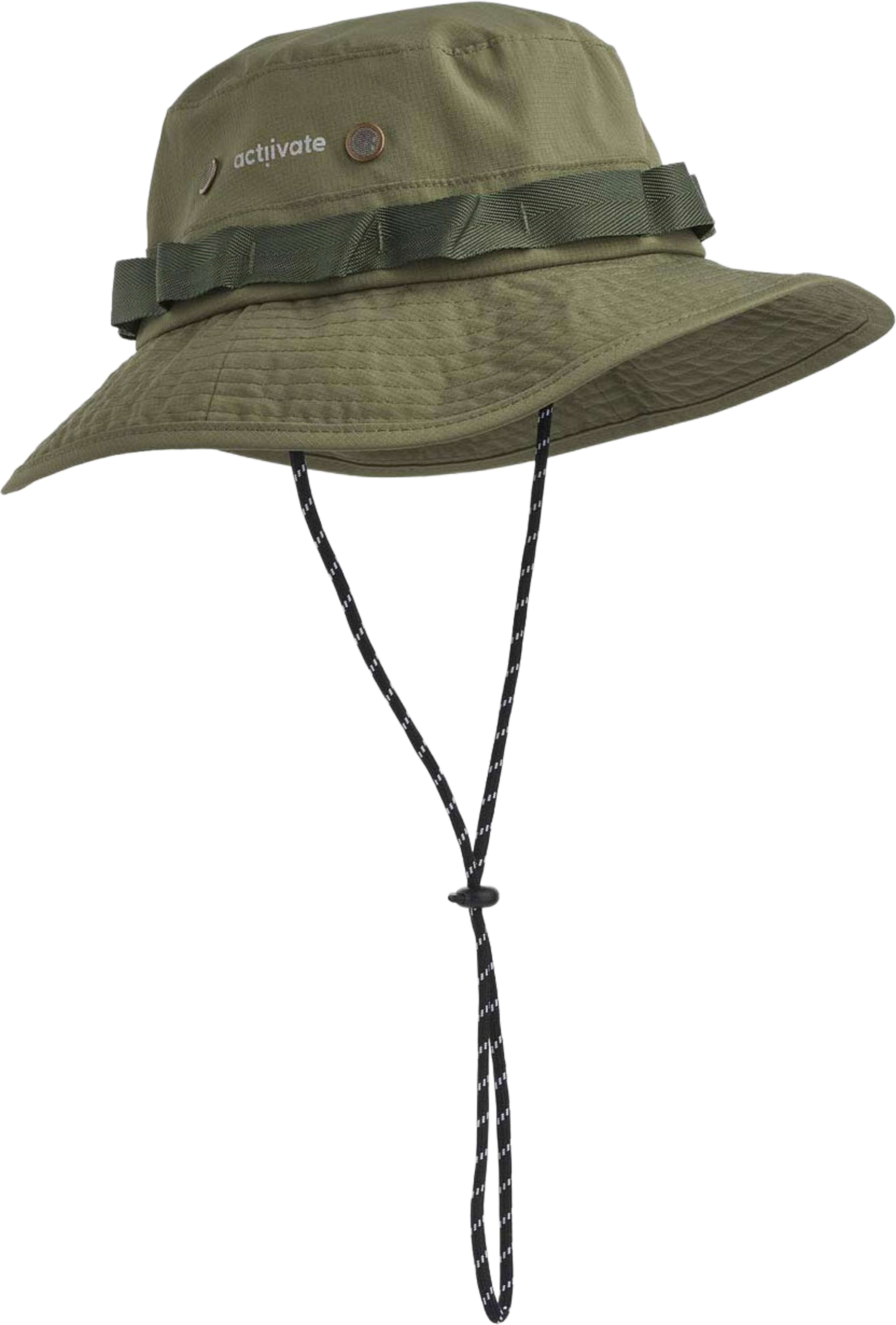 ALICANTE Buckethat, från Actiivate, i färgen Army. Klicka för att öppna bilden i stort format