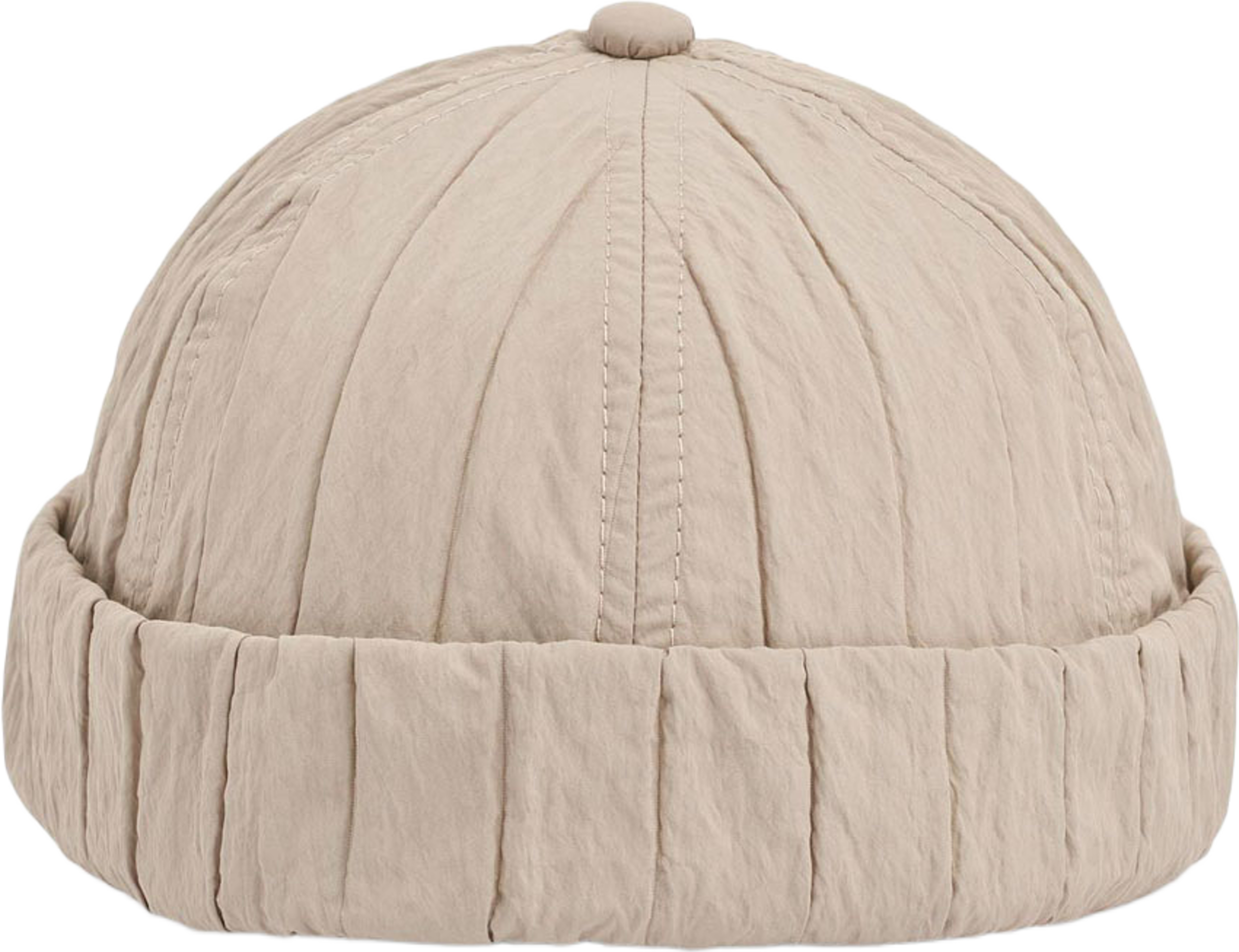 ANGELO Docker Cap, från Upfront, i färgen Lt Khaki. Klicka för att öppna bilden i stort format