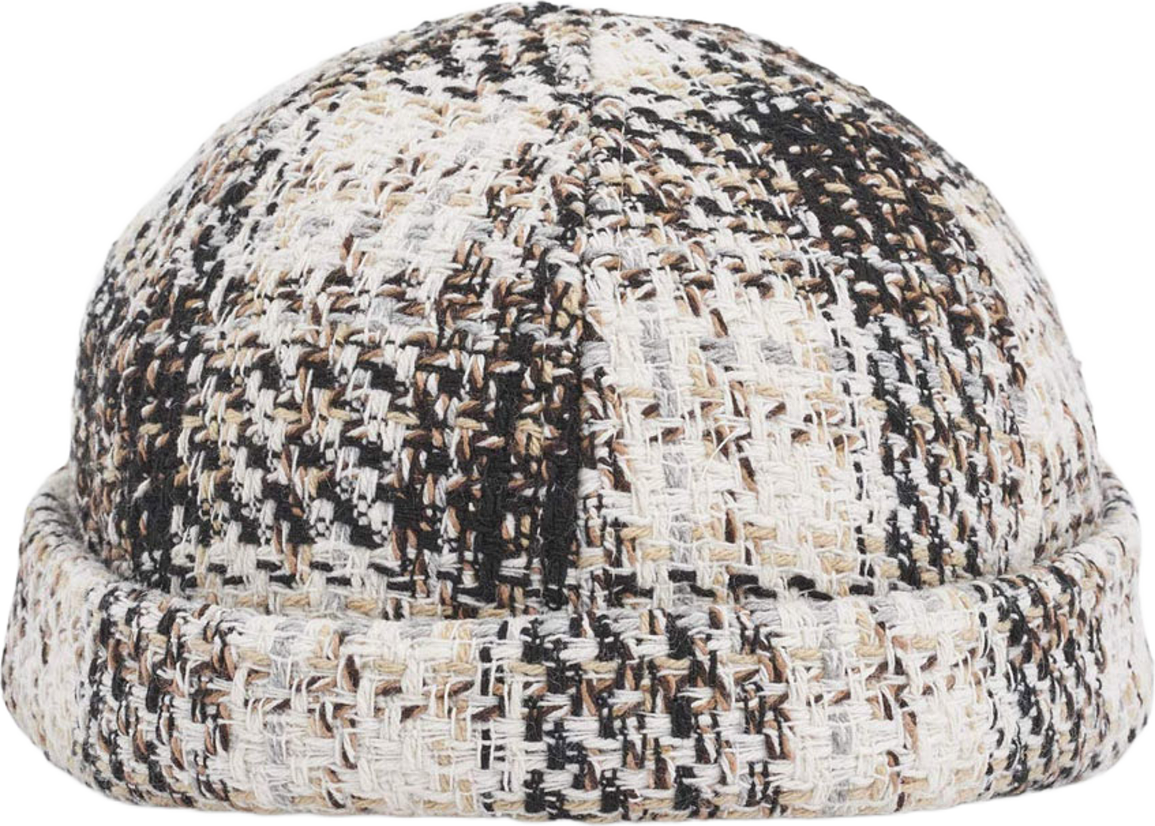 Dacker Cap ANKER Checked Docker Cap Black från Upfront | Åhléns