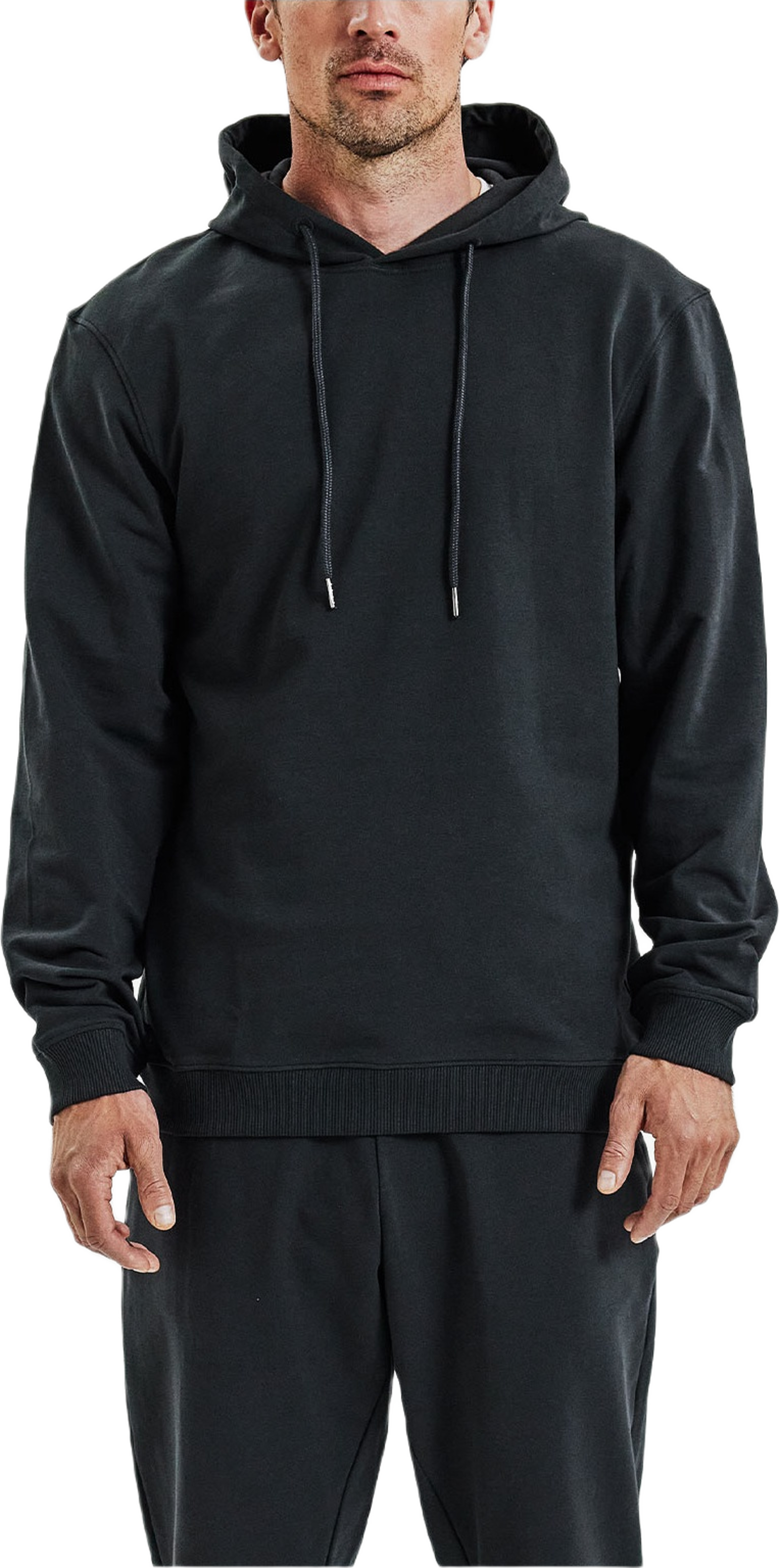 Hoodie, från Bread & Boxers, i färgen Charcoal.