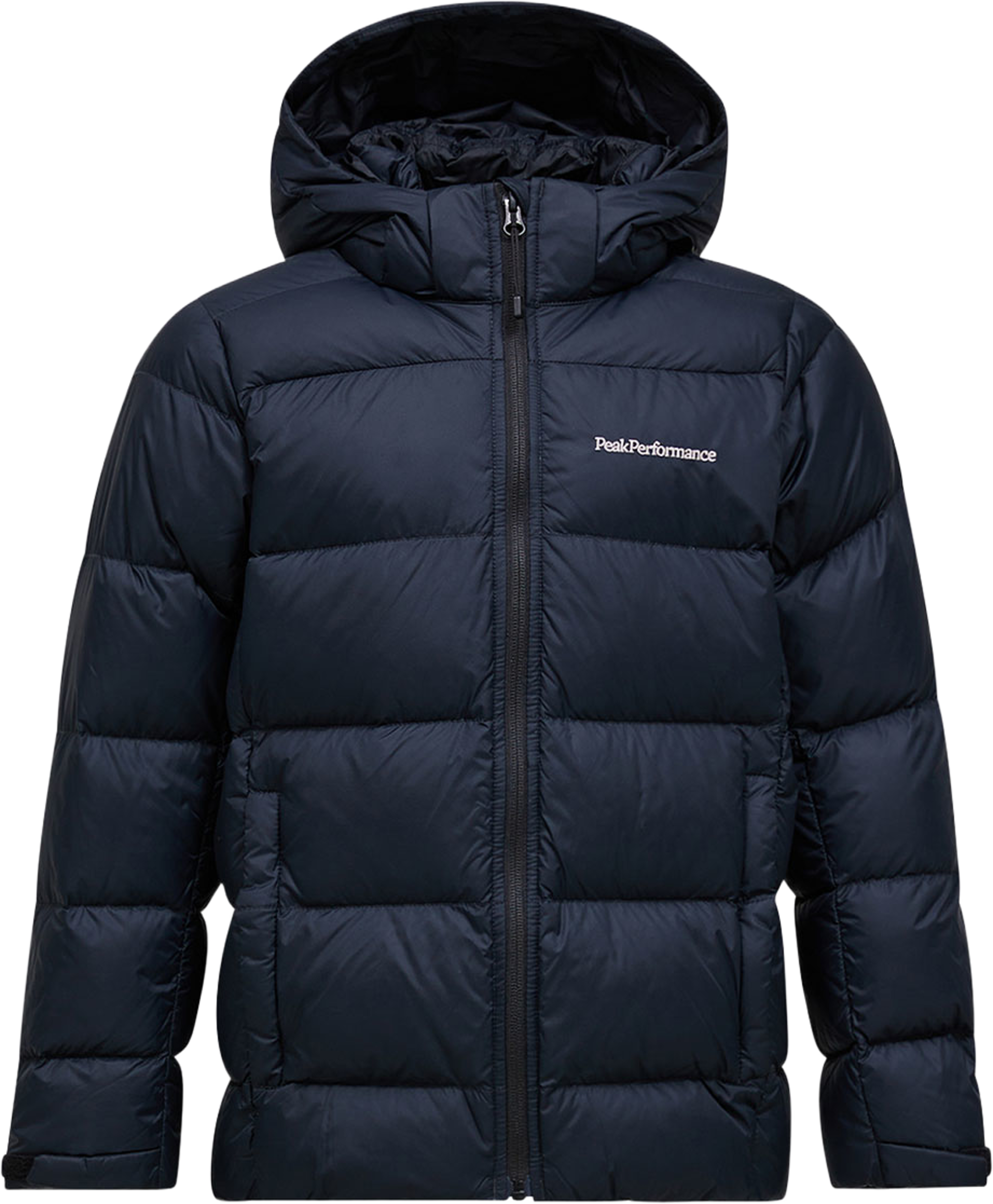 Jr Frost Down Puffer Jacket, från Peak Performance, i färgen Black. Klicka för att öppna bilden i stort format