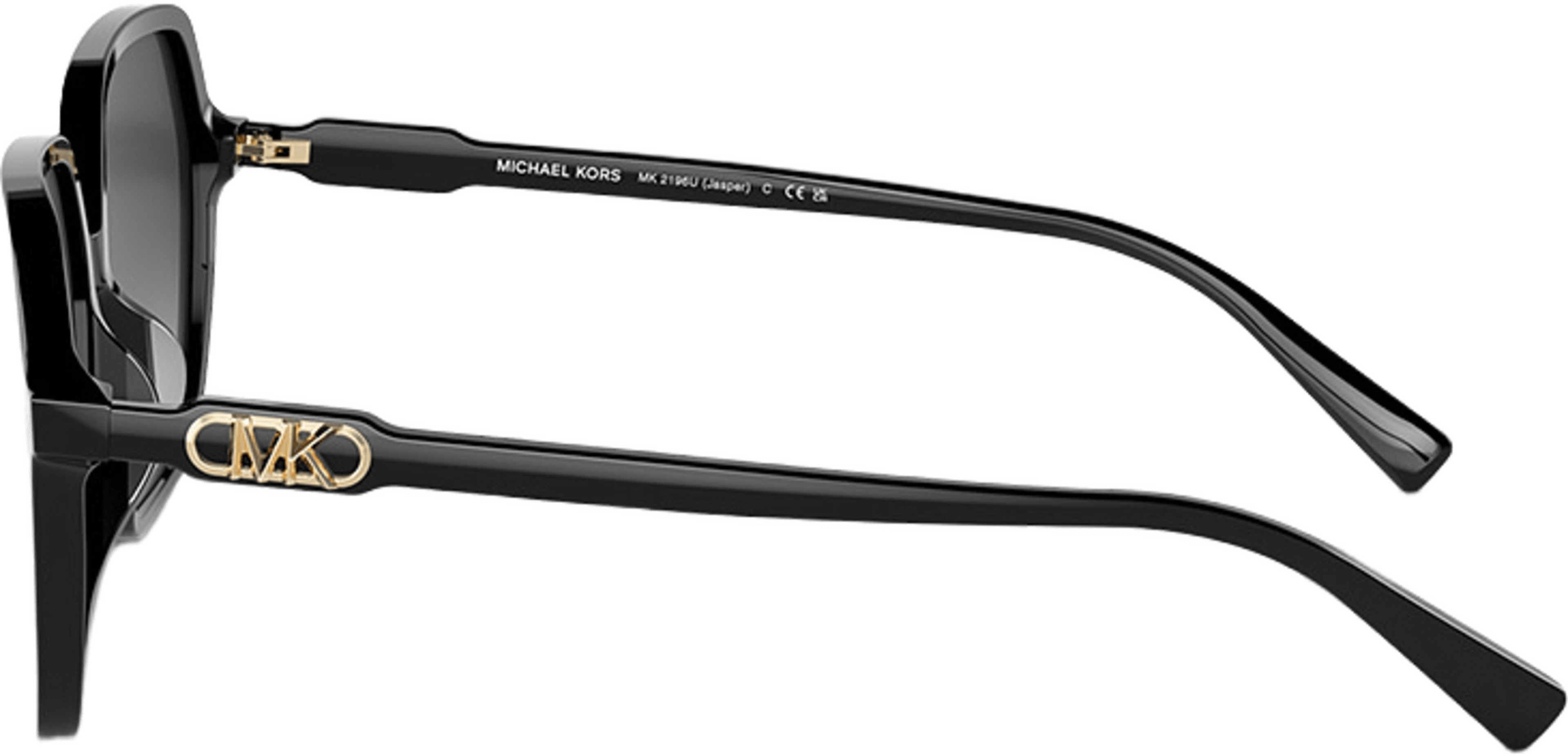 Jasper Sunglasses, från Michael Kors, i färgen Black. Klicka för att öppna bilden i stort format