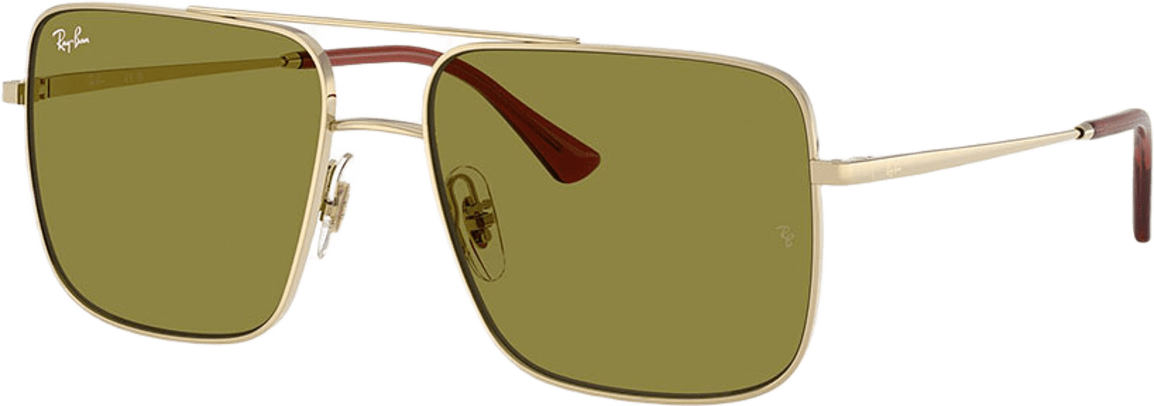 RB3758 ARI, från Ray-Ban, i färgen Pale Gold. Klicka för att öppna bilden i stort format