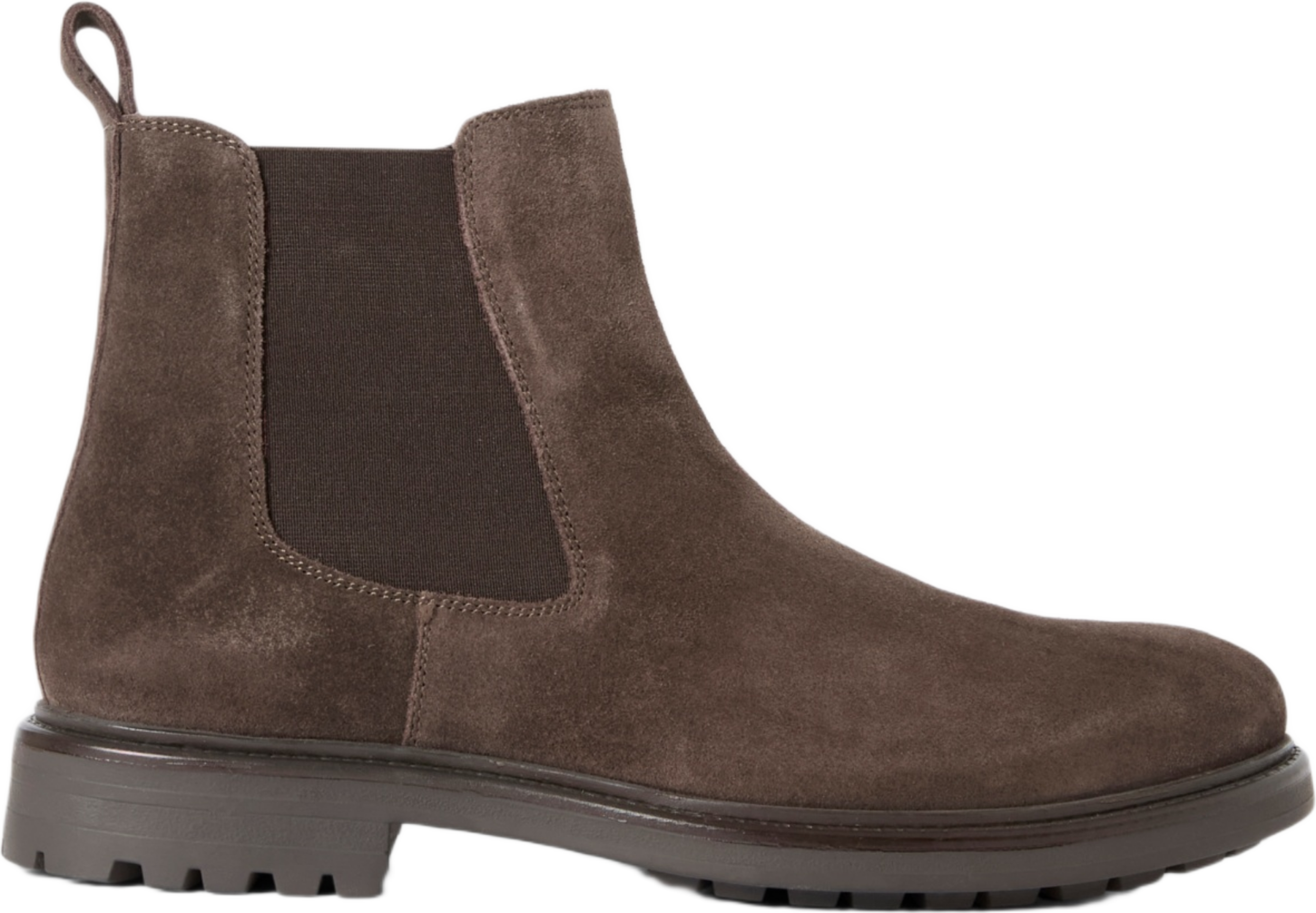 Chelsea boots i mocka