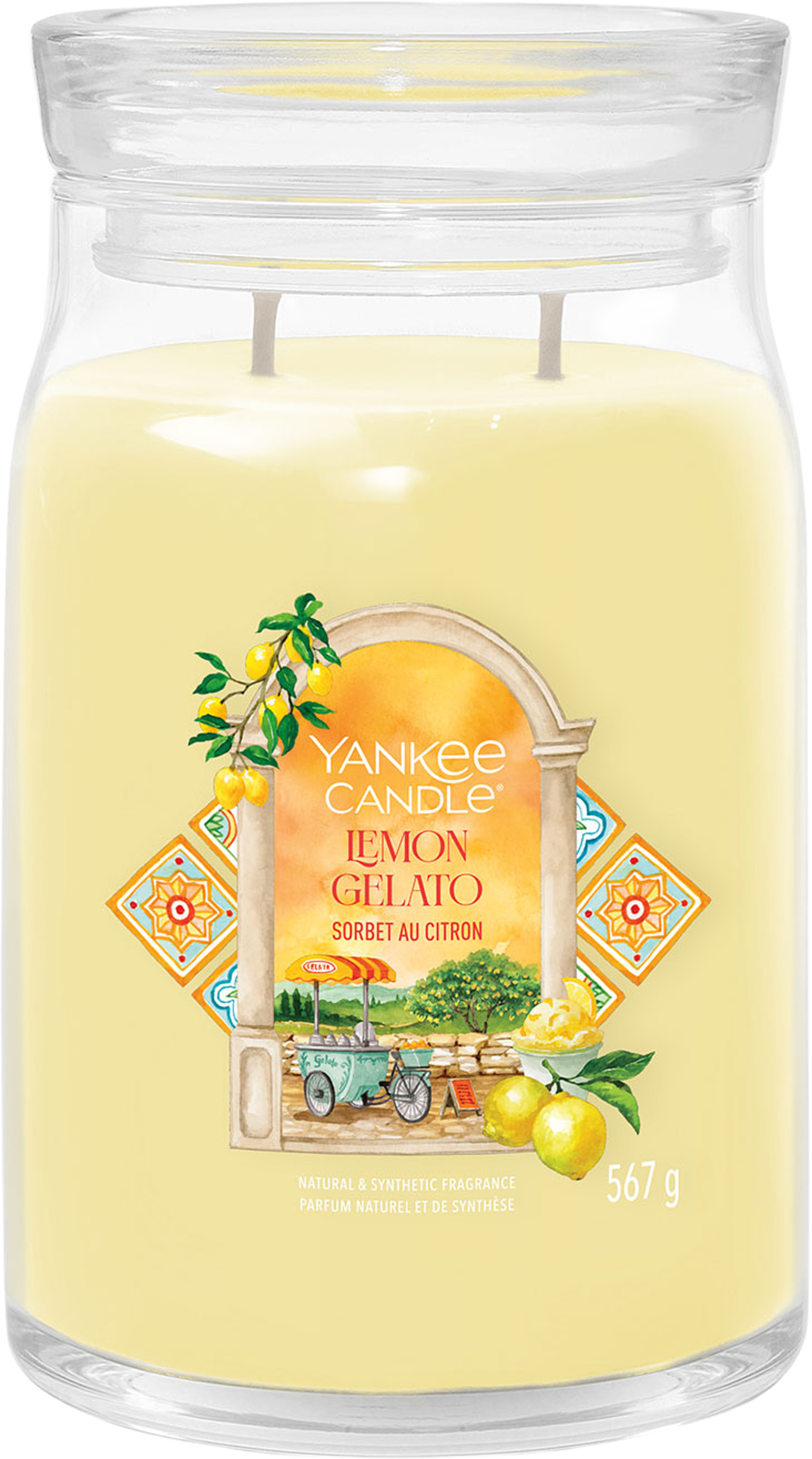 Signature Large Jar Lemon Gelato