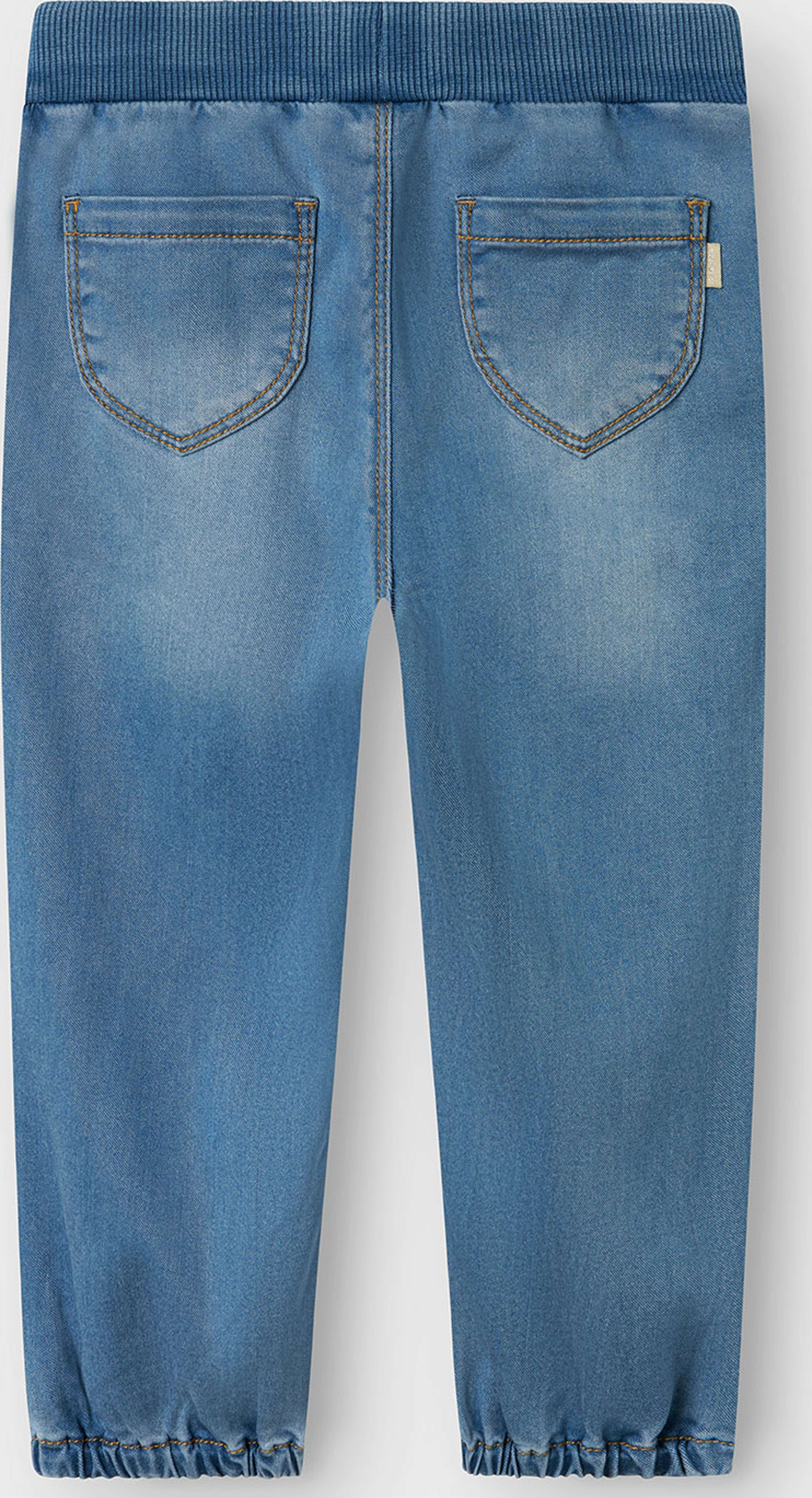 Baggy jeans med mudd