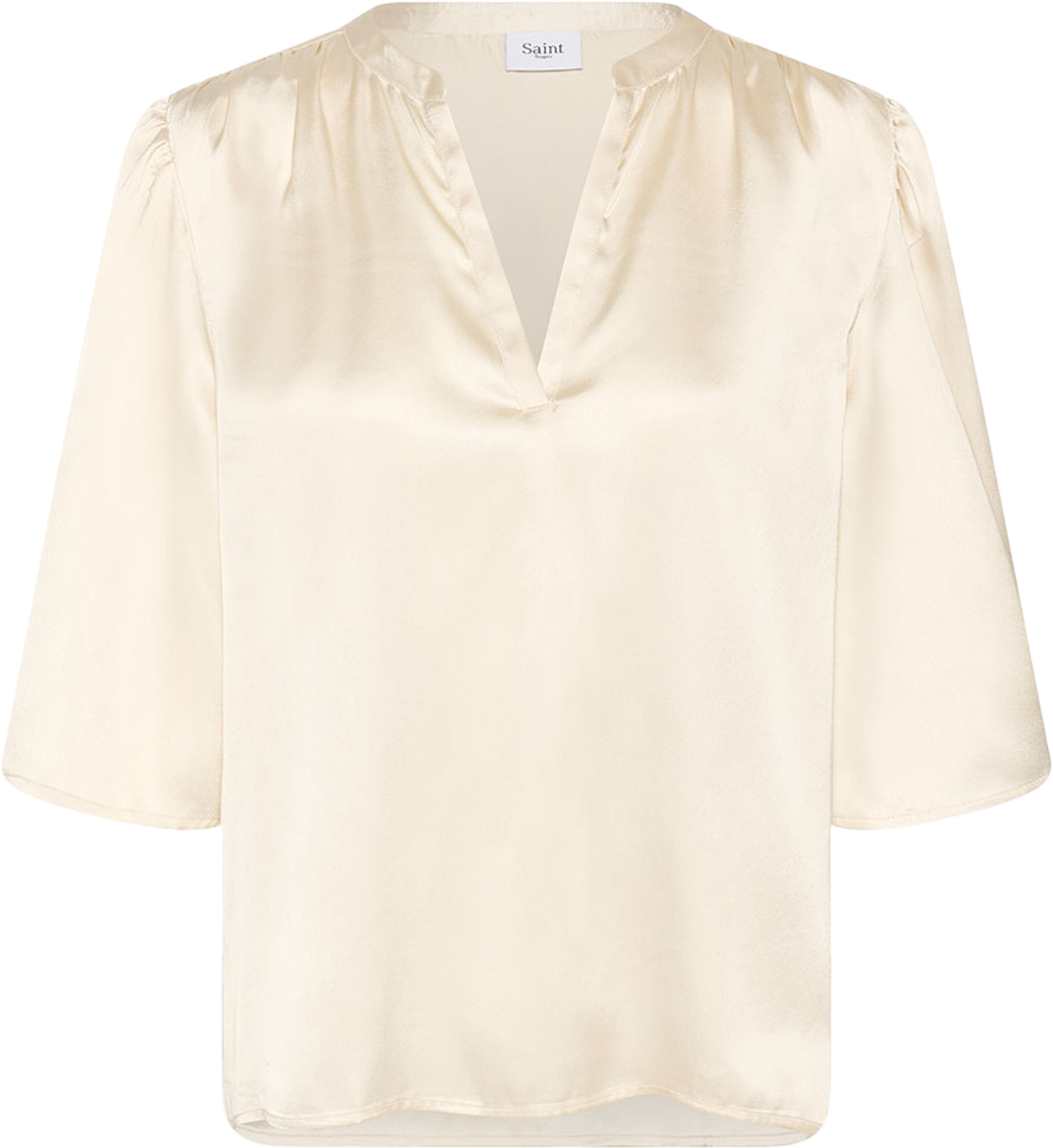 SafinaSZ Blouse, från Saint Tropez, i färgen Rainy Day.