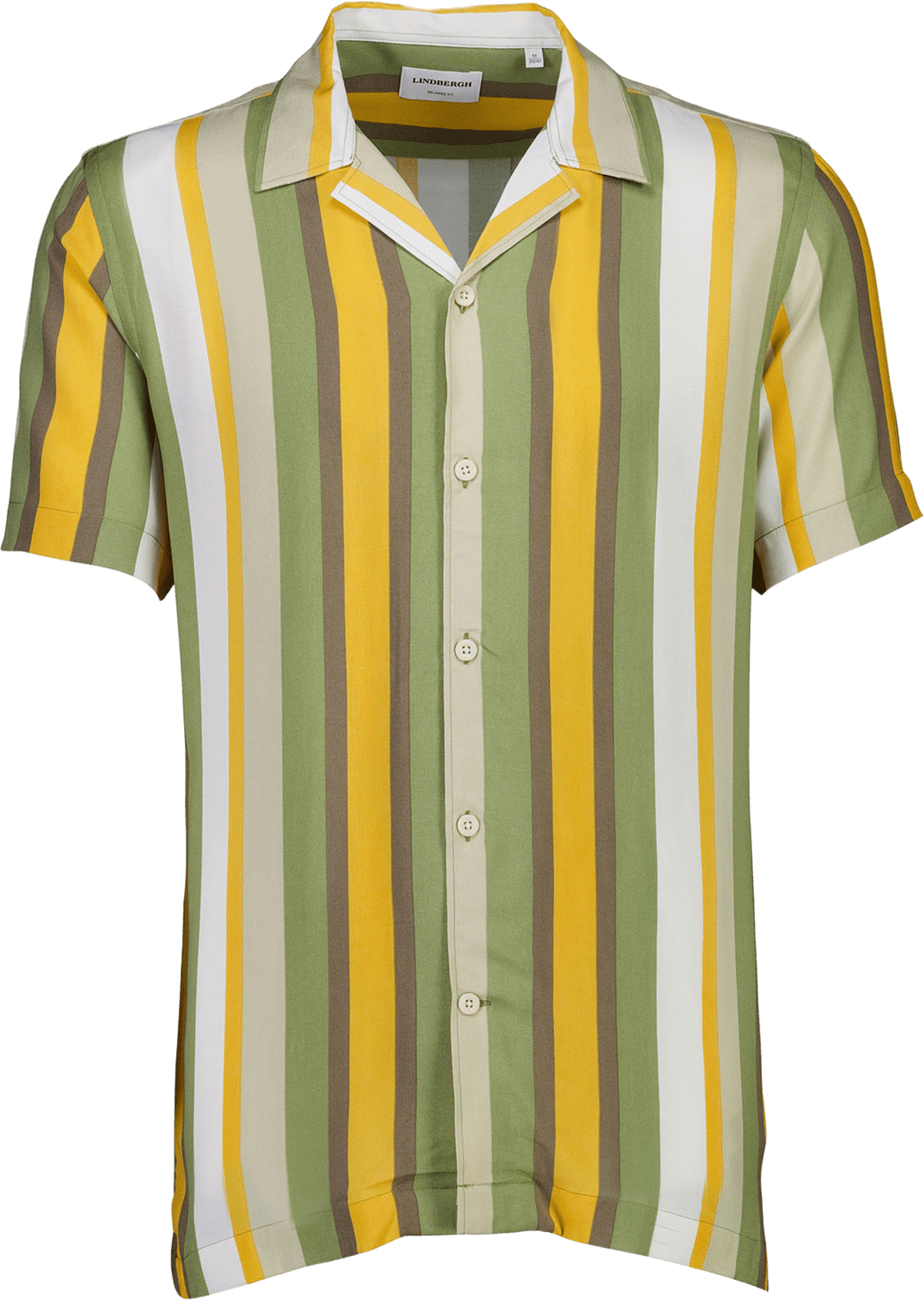 Bold Stripe Viscose Shirt S/S