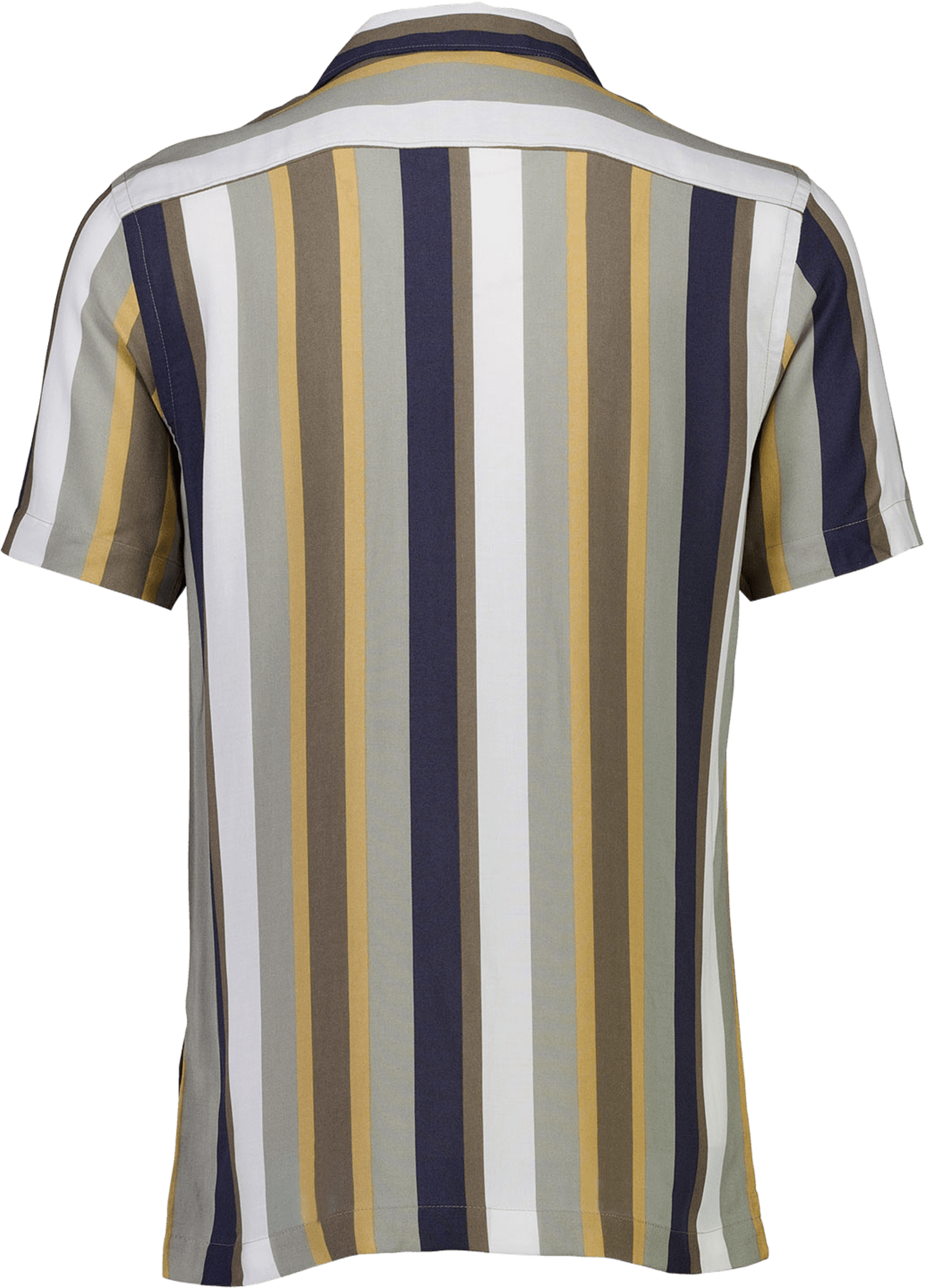 Bold Stripe Viscose Shirt S/S