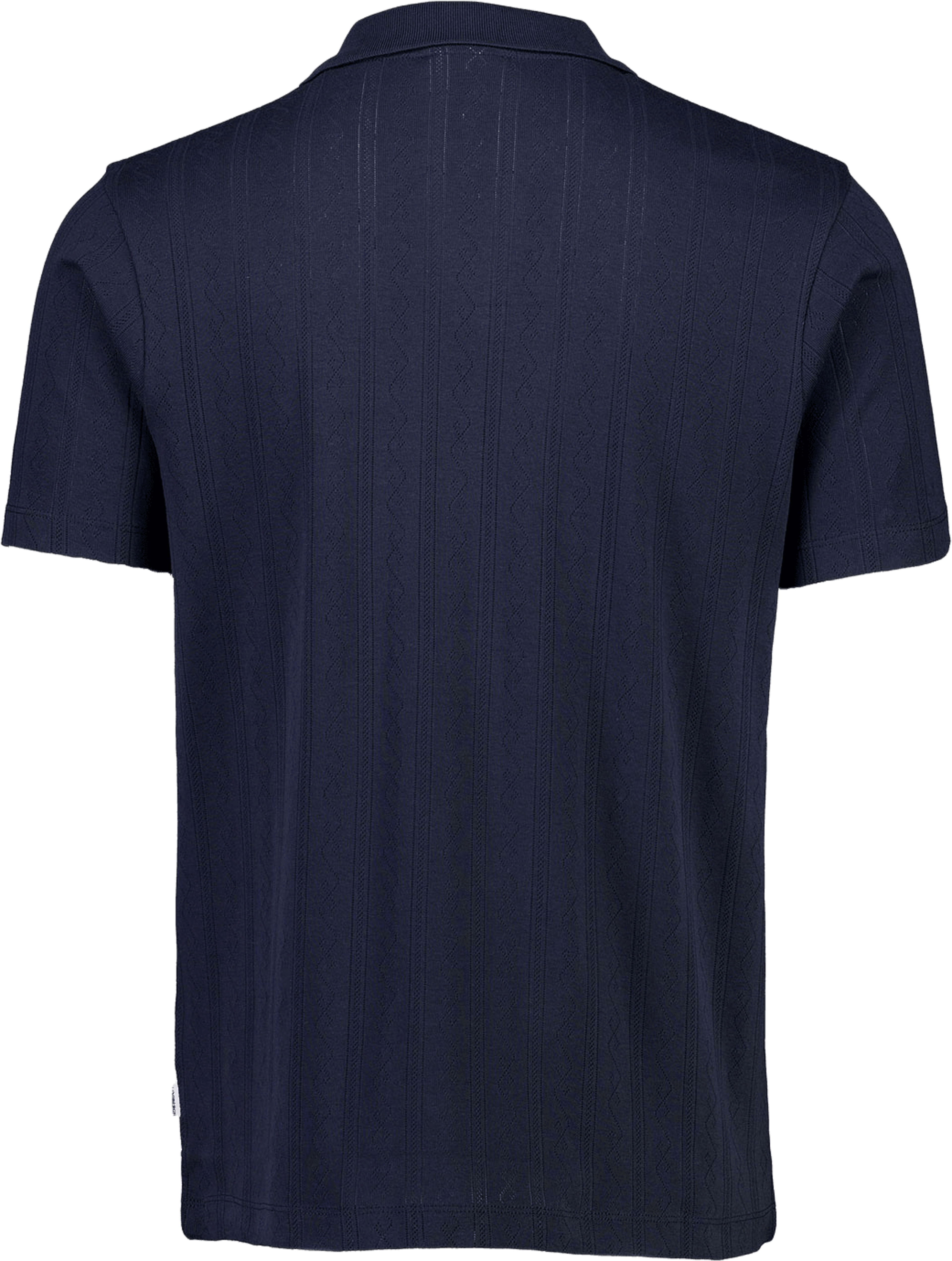 Jacquard V-neck Polo shirt