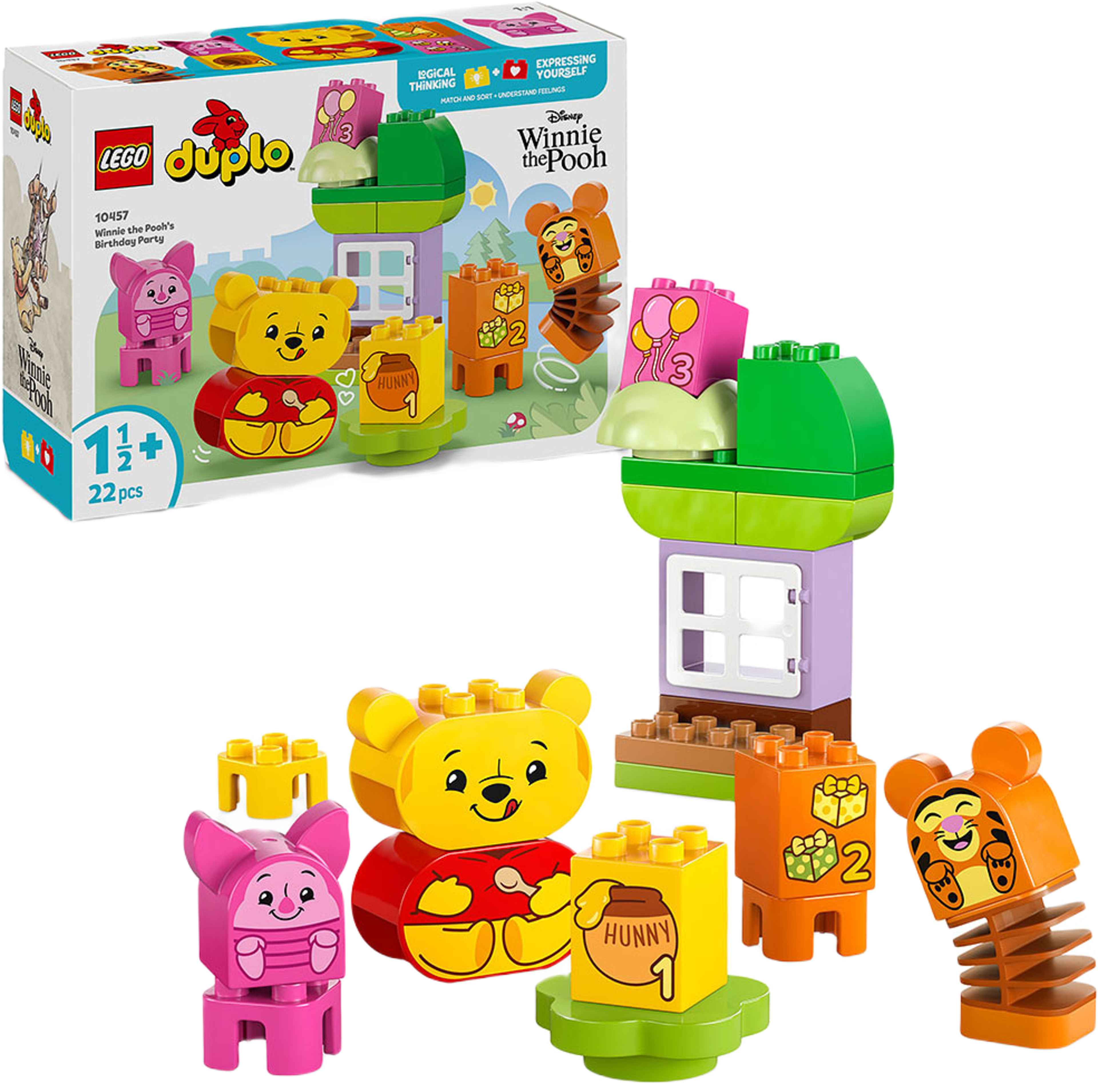 DUPLO® Nalle Puhs födelsedagskalas