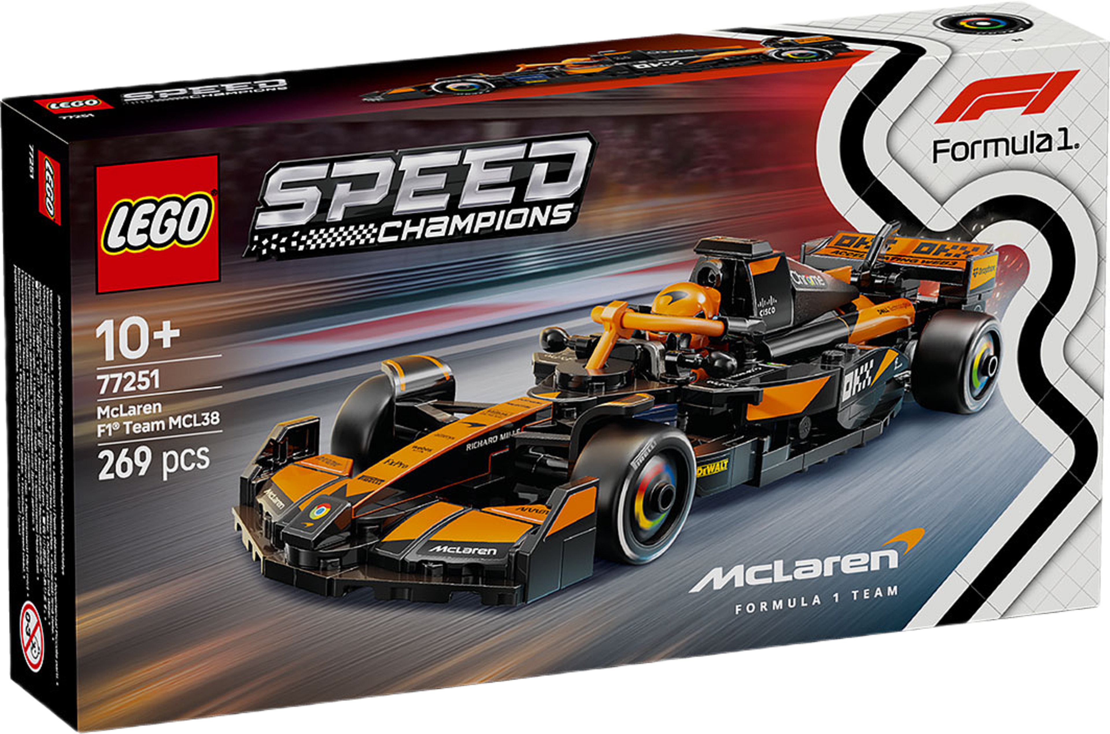 McLaren F1® Team MCL38 racerbil