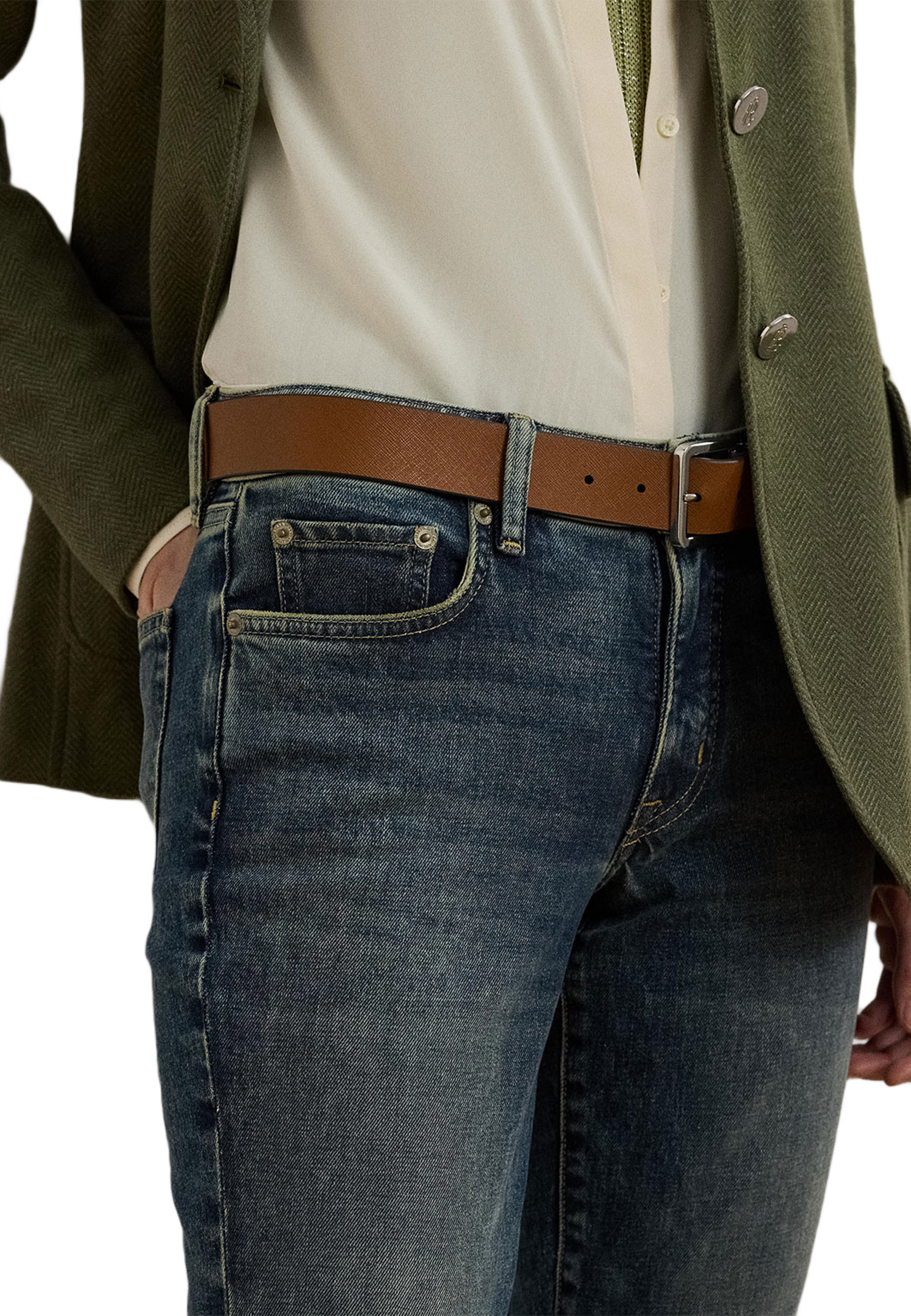 Mid-Rise Straight Ankle Jean