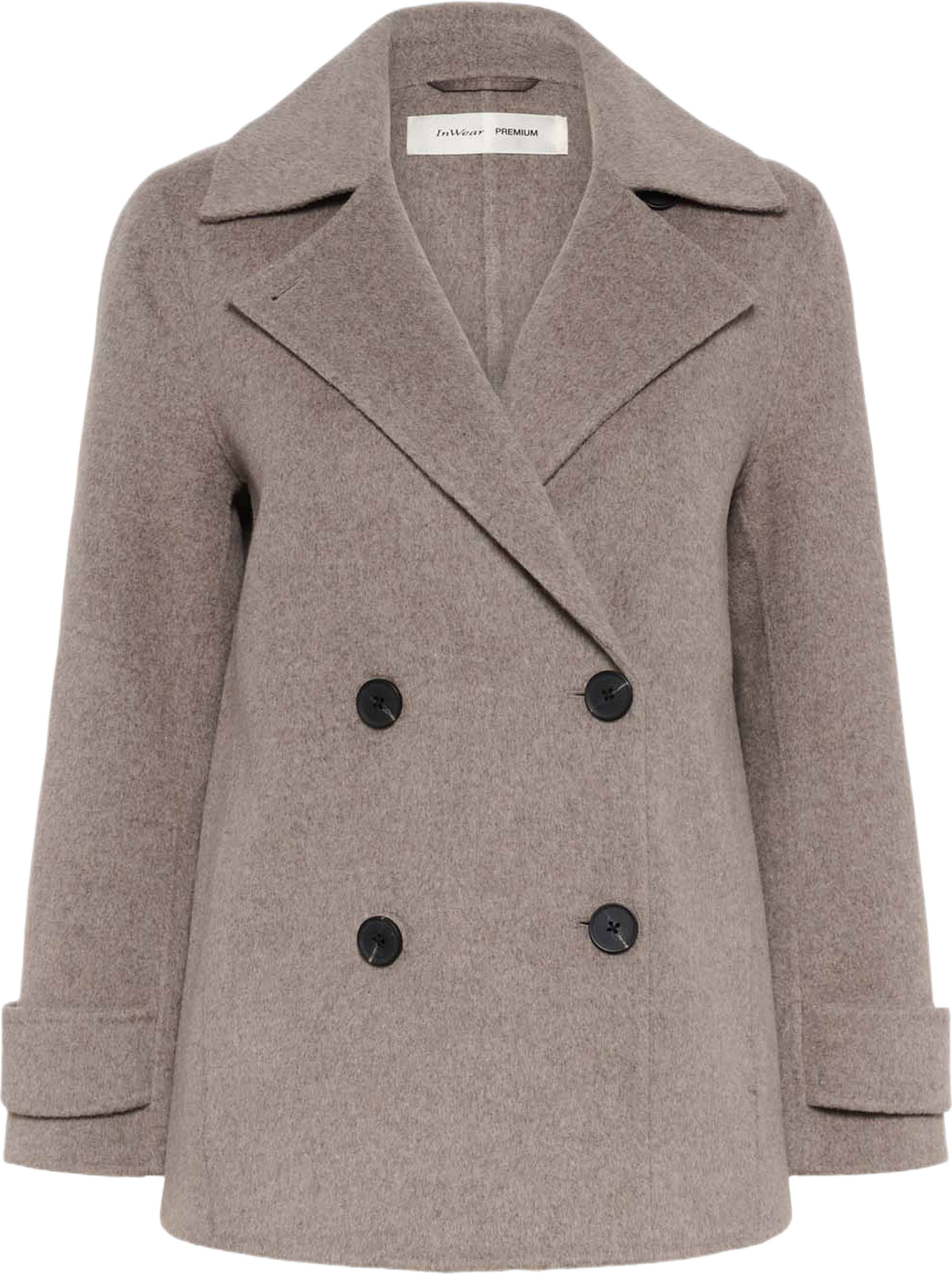 Manna Outerwear Premium Jacket, från Inwear, i färgen Satellite Melange. Klicka för att öppna bilden i stort format