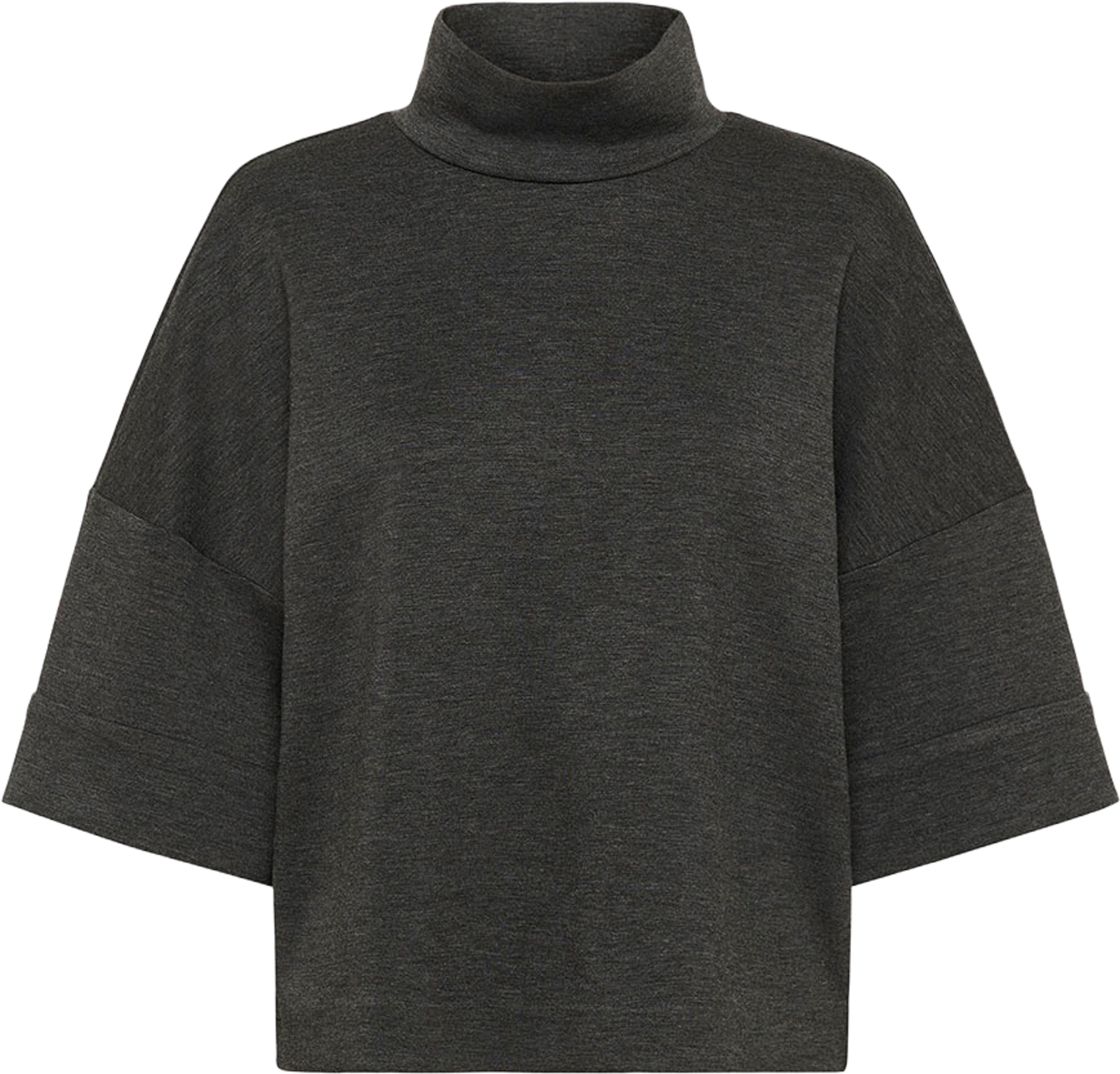 VinceIW Melange Blouse, från Inwear, i färgen Dark Grey Melange.