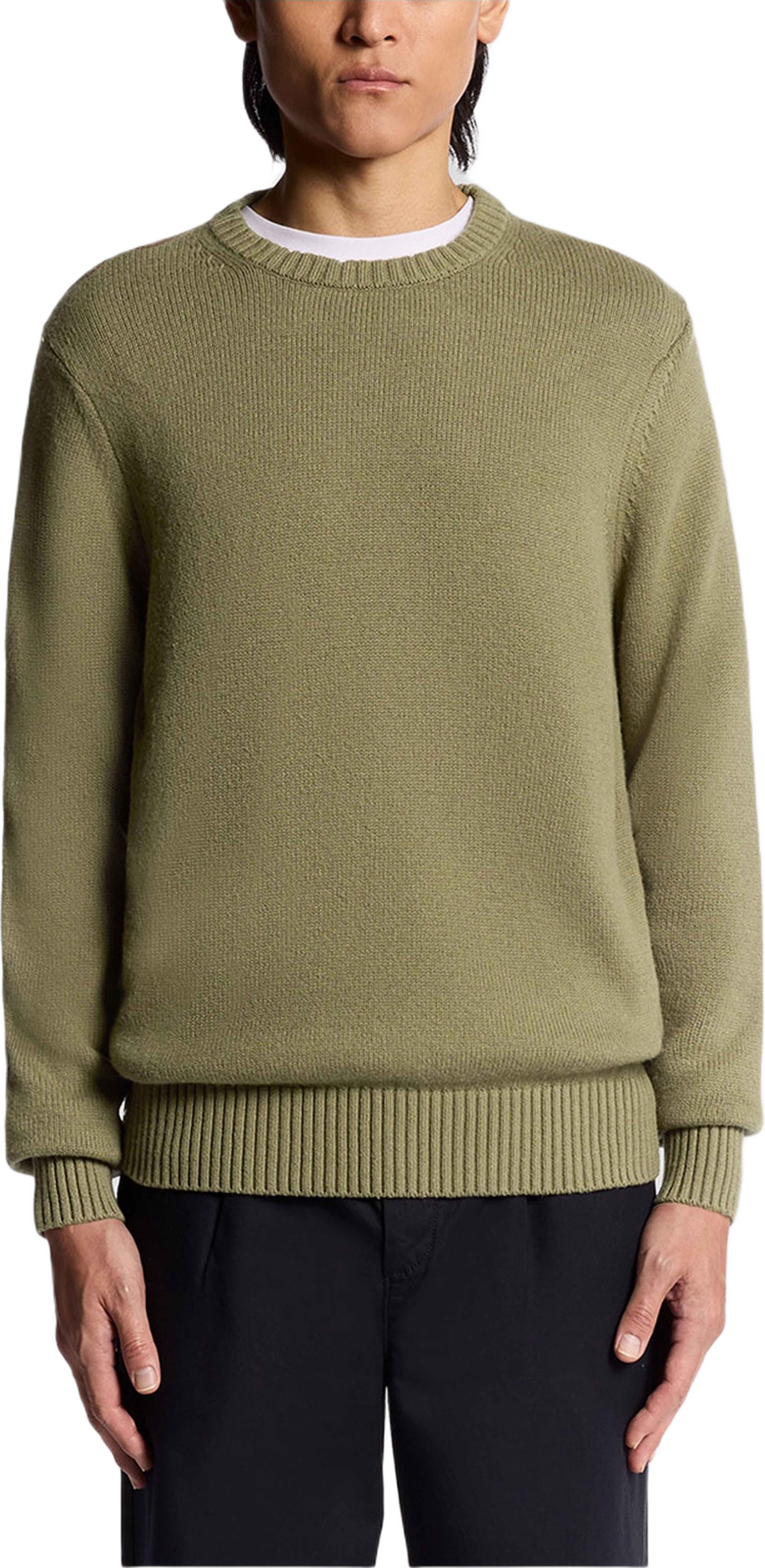 Military Crew Neck Jumper