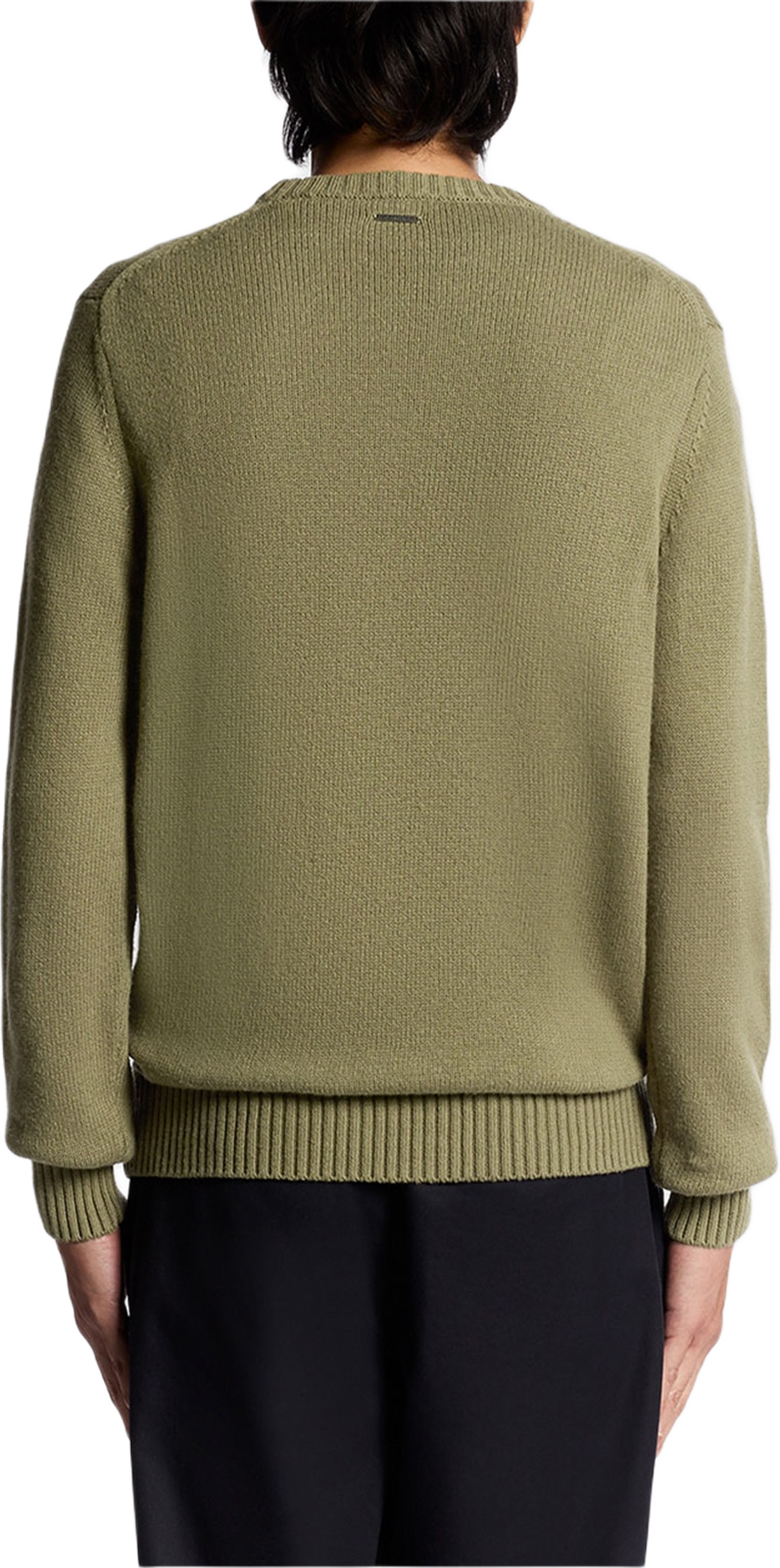 Military Crew Neck Jumper