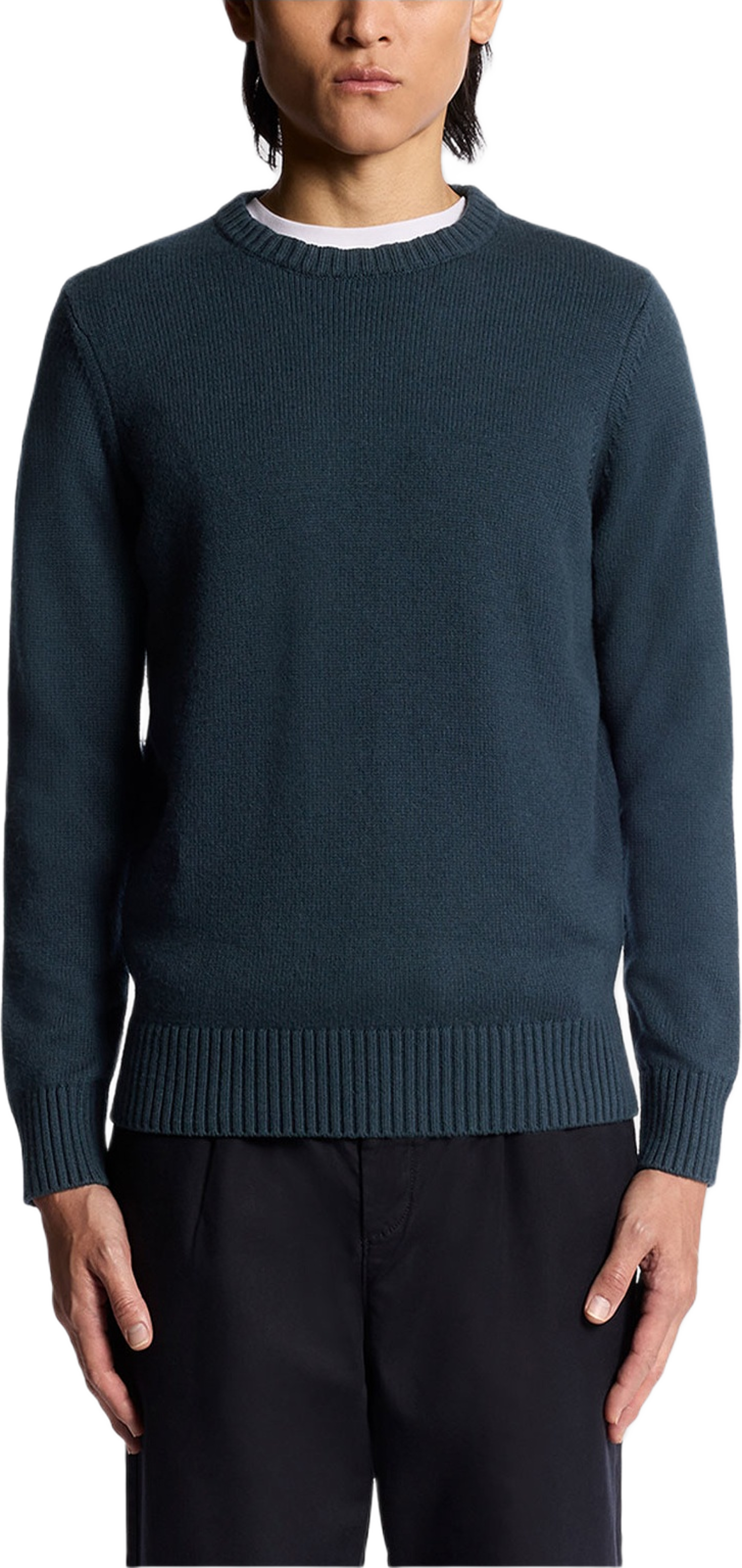 Military Crew Neck Jumper