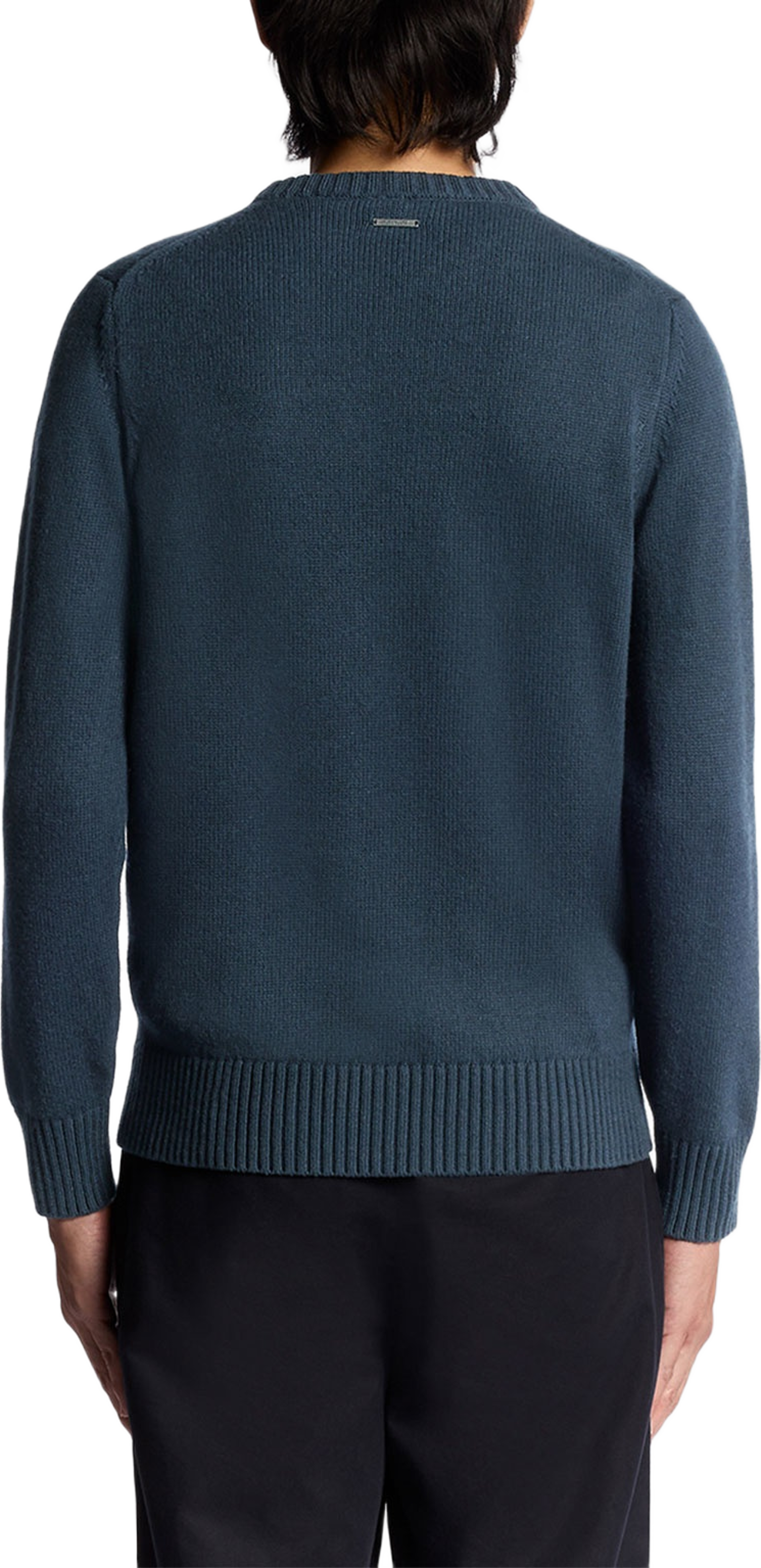 Military Crew Neck Jumper