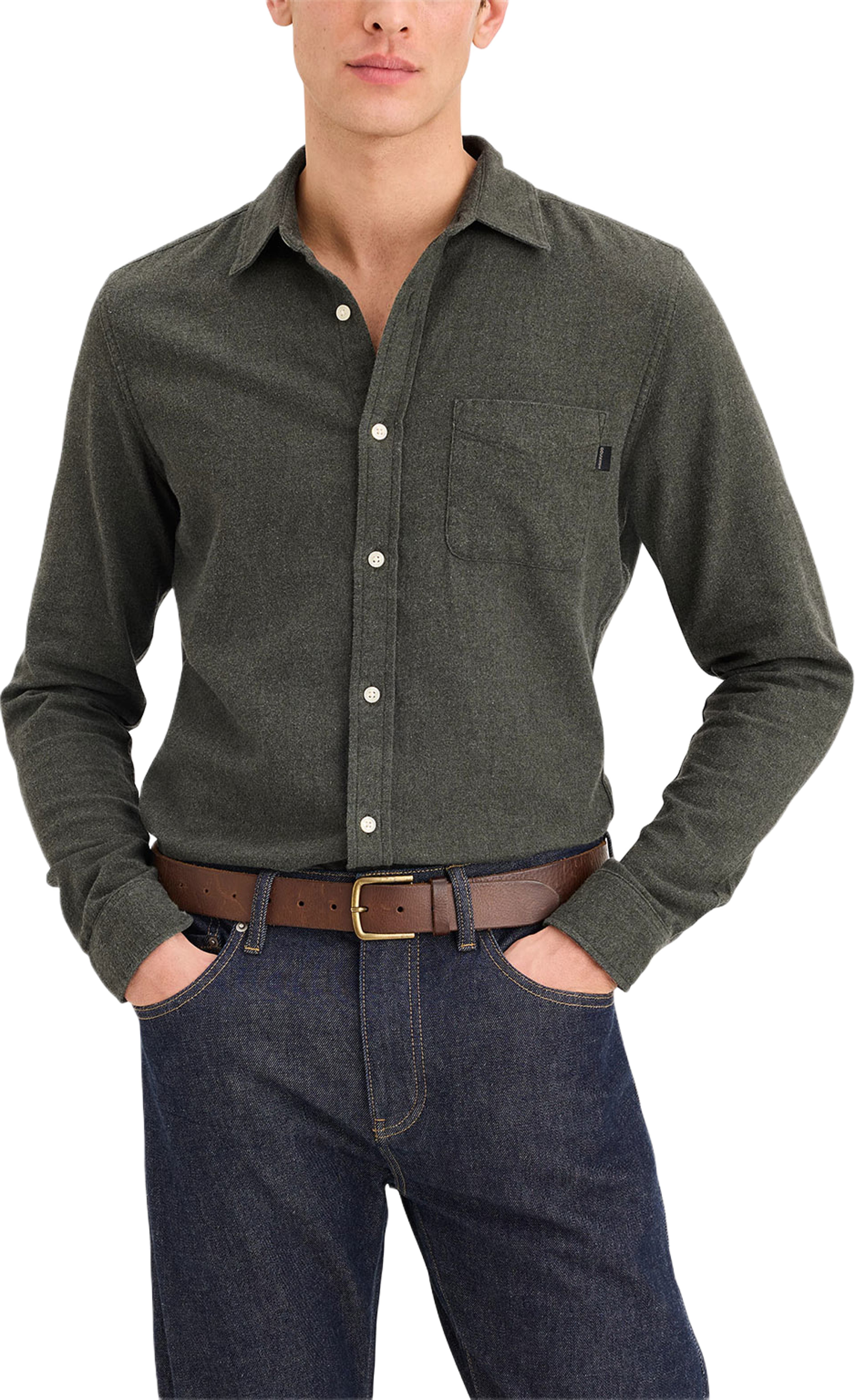 Slim Original Shirt, från Dockers, i färgen Greens. Klicka för att öppna bilden i stort format
