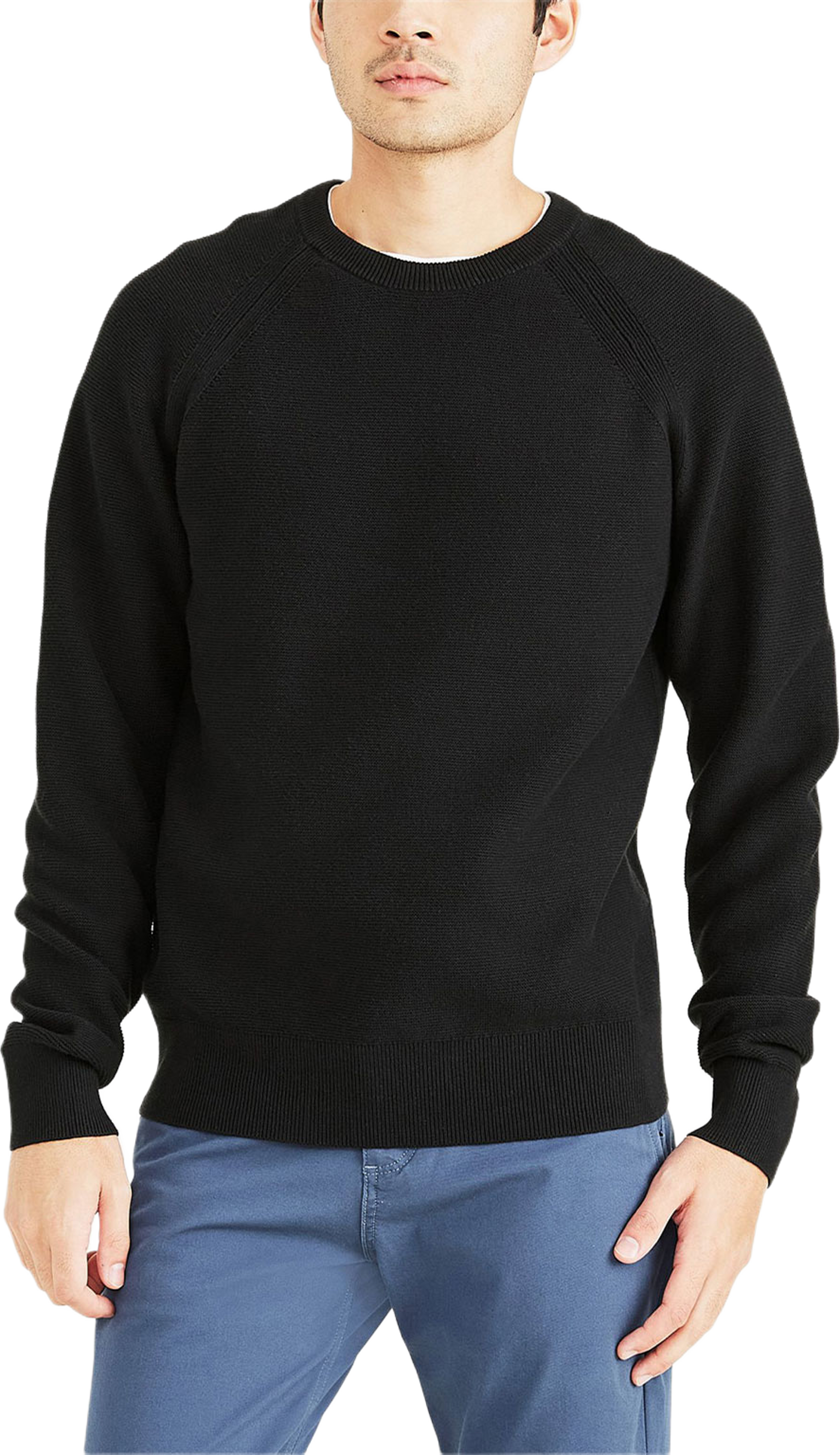 Core Crew Sweater, från Dockers, i färgen Blacks. Klicka för att öppna bilden i stort format