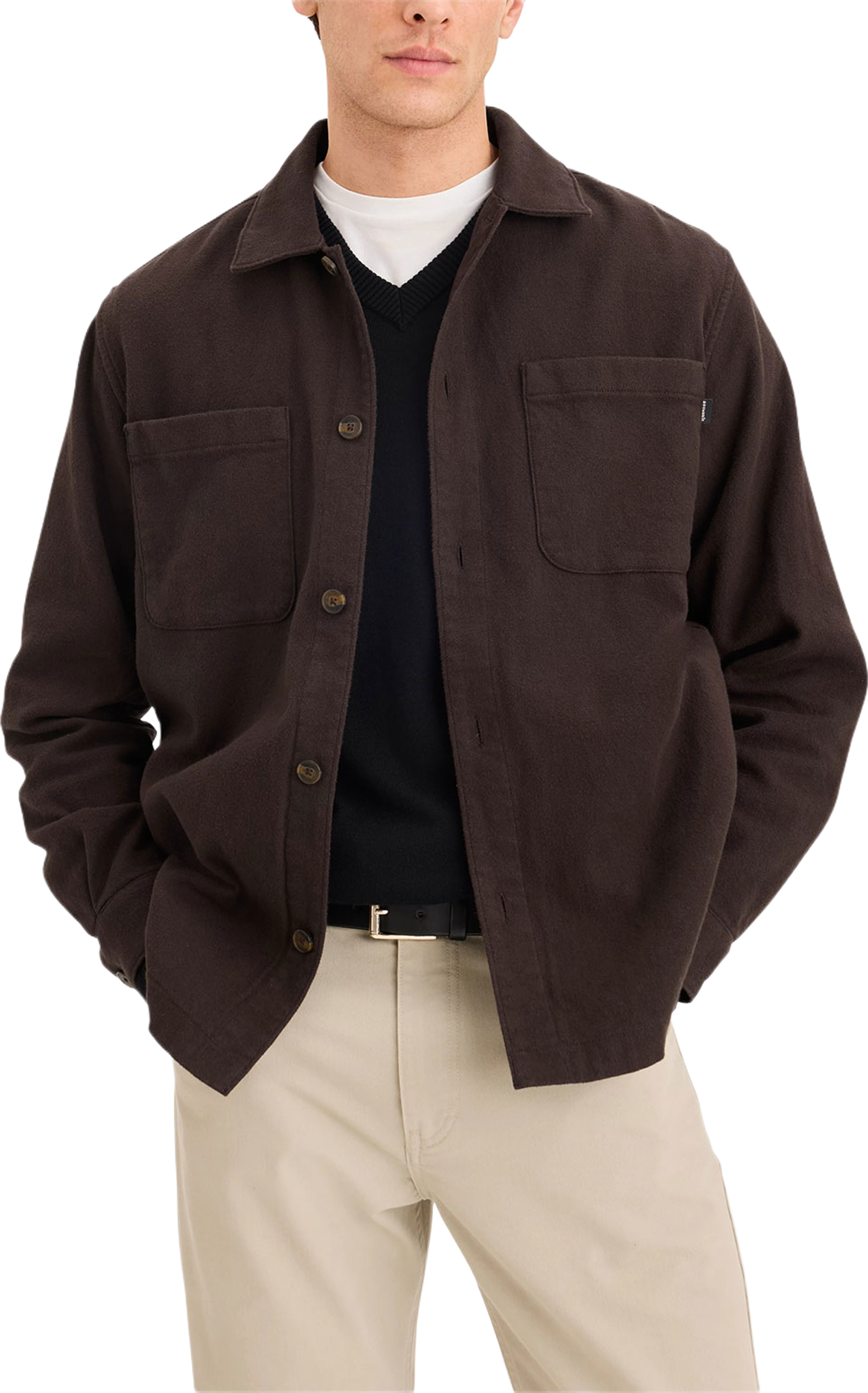 T2 Overshirt, från Dockers, i färgen Neutrals. Klicka för att öppna bilden i stort format