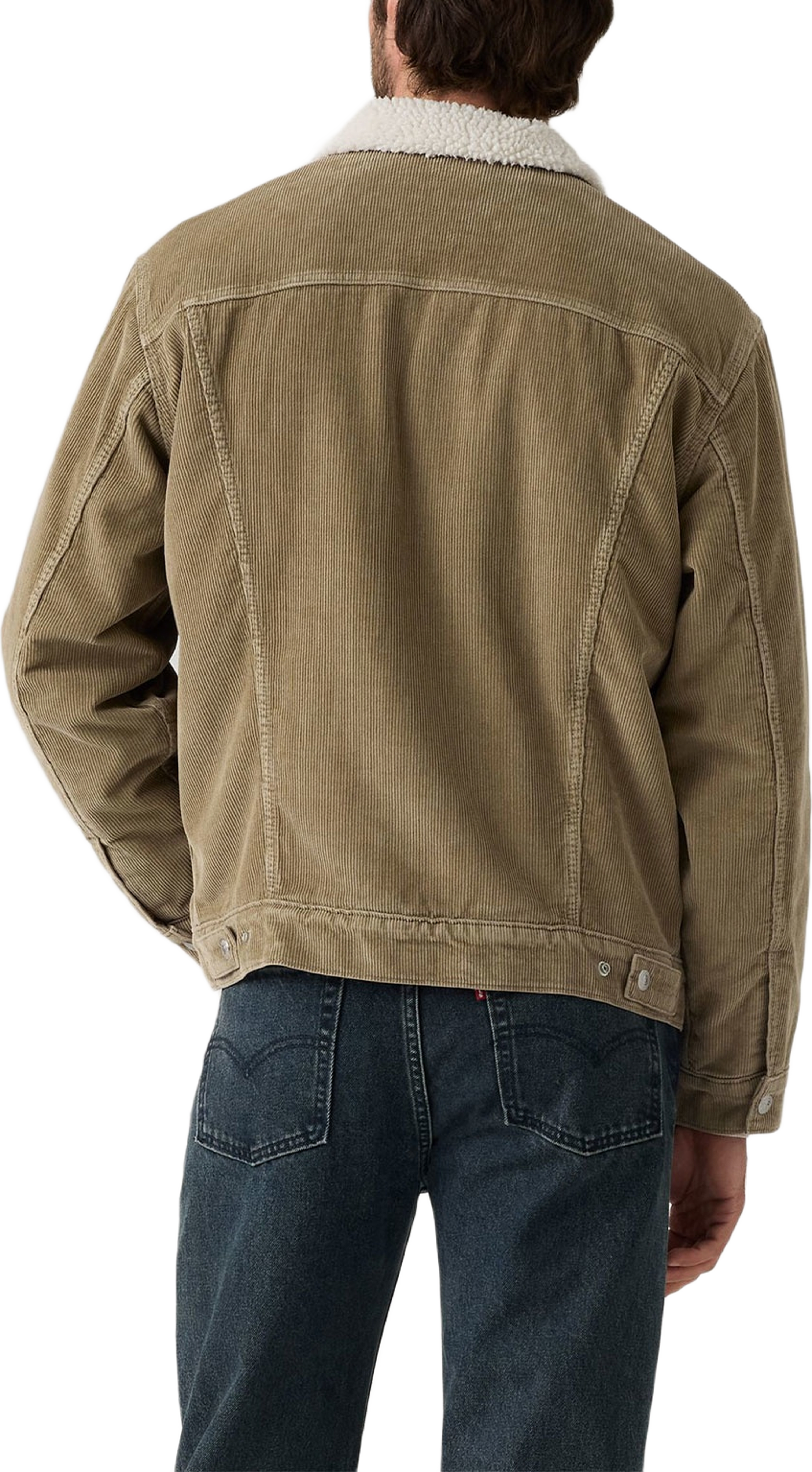 Relaxed Sherpa Trucker Jacket