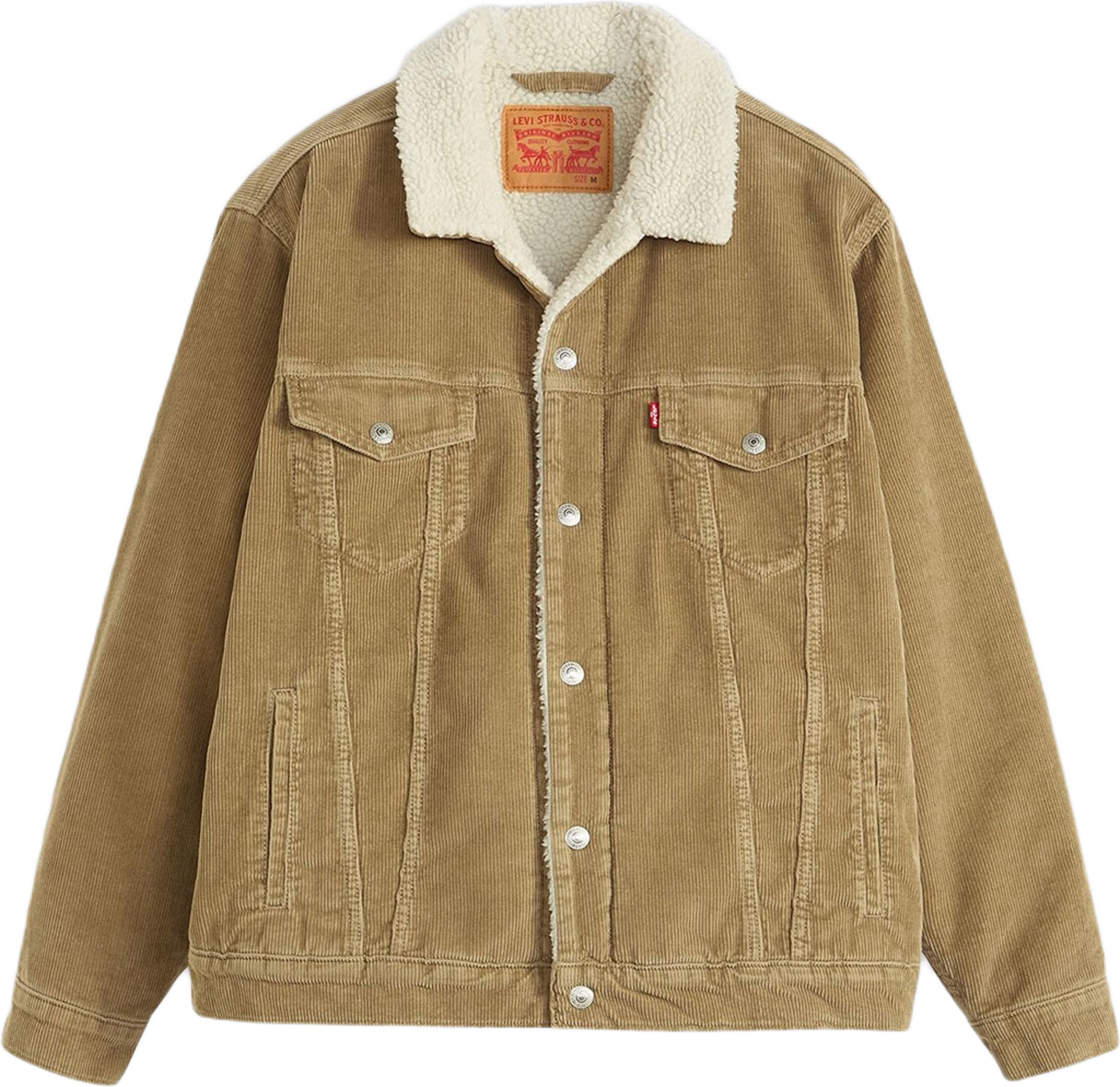 Relaxed Sherpa Trucker Jacket