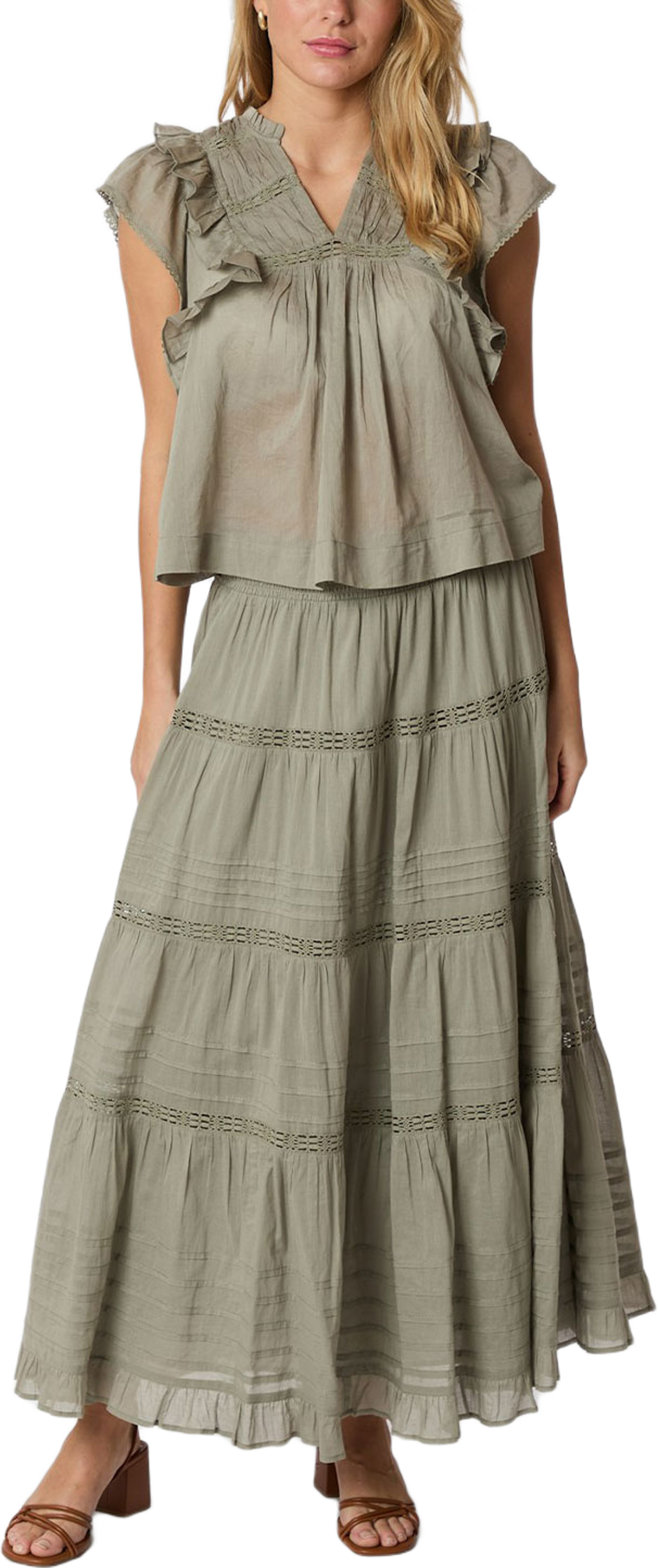 Jayla S Voile Top