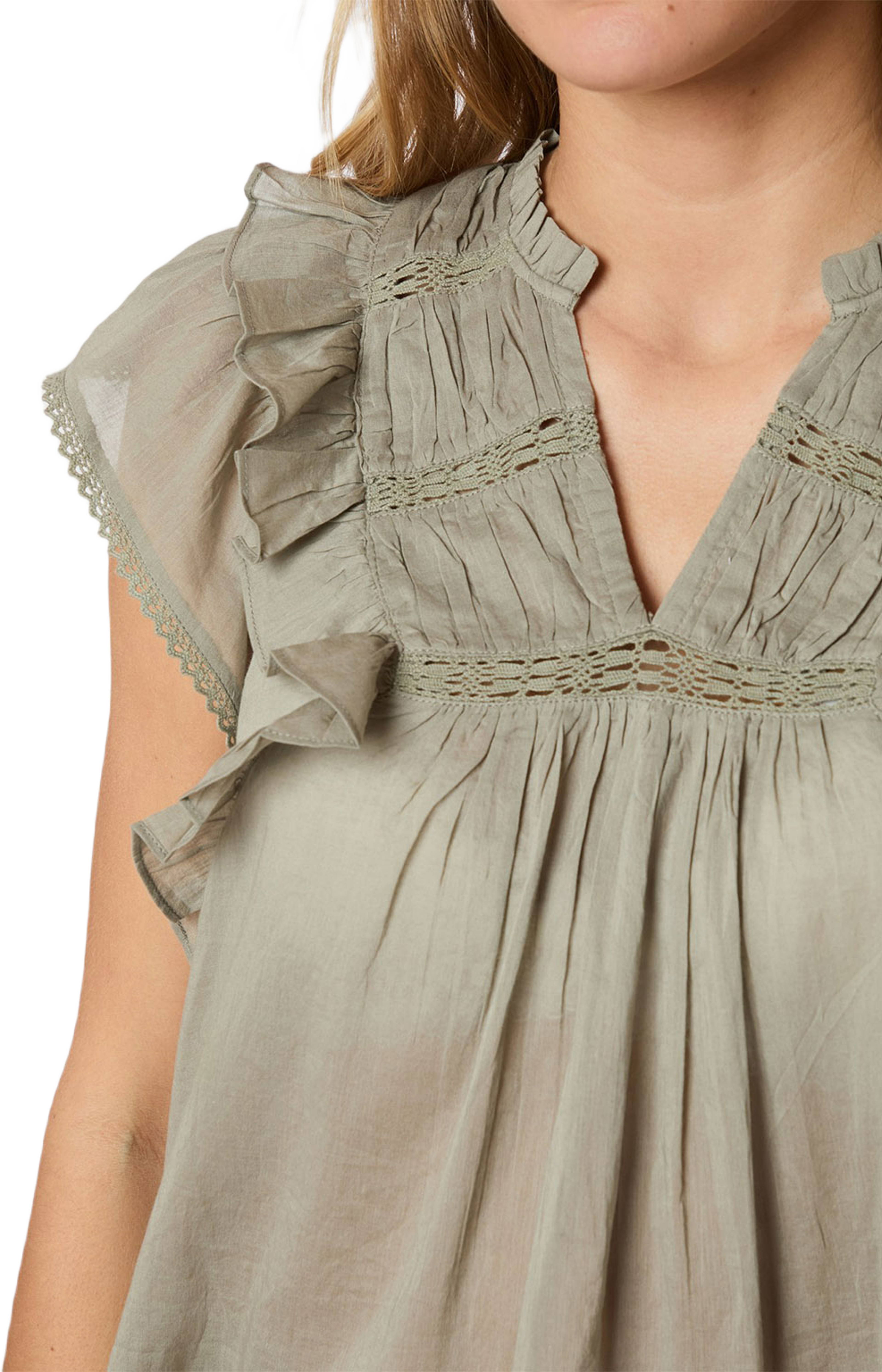 Jayla S Voile Top