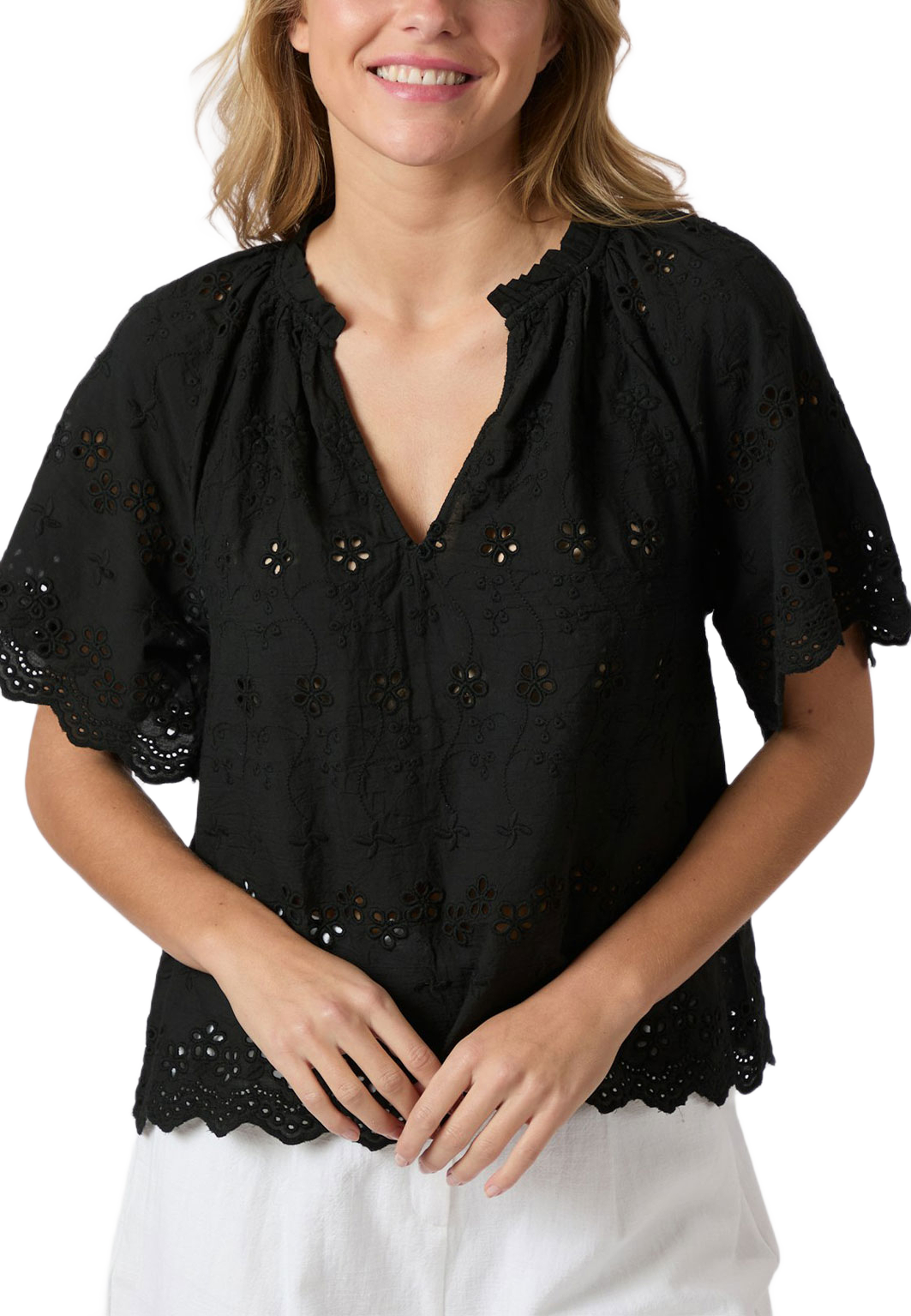 Odet Embroidery Blouse
