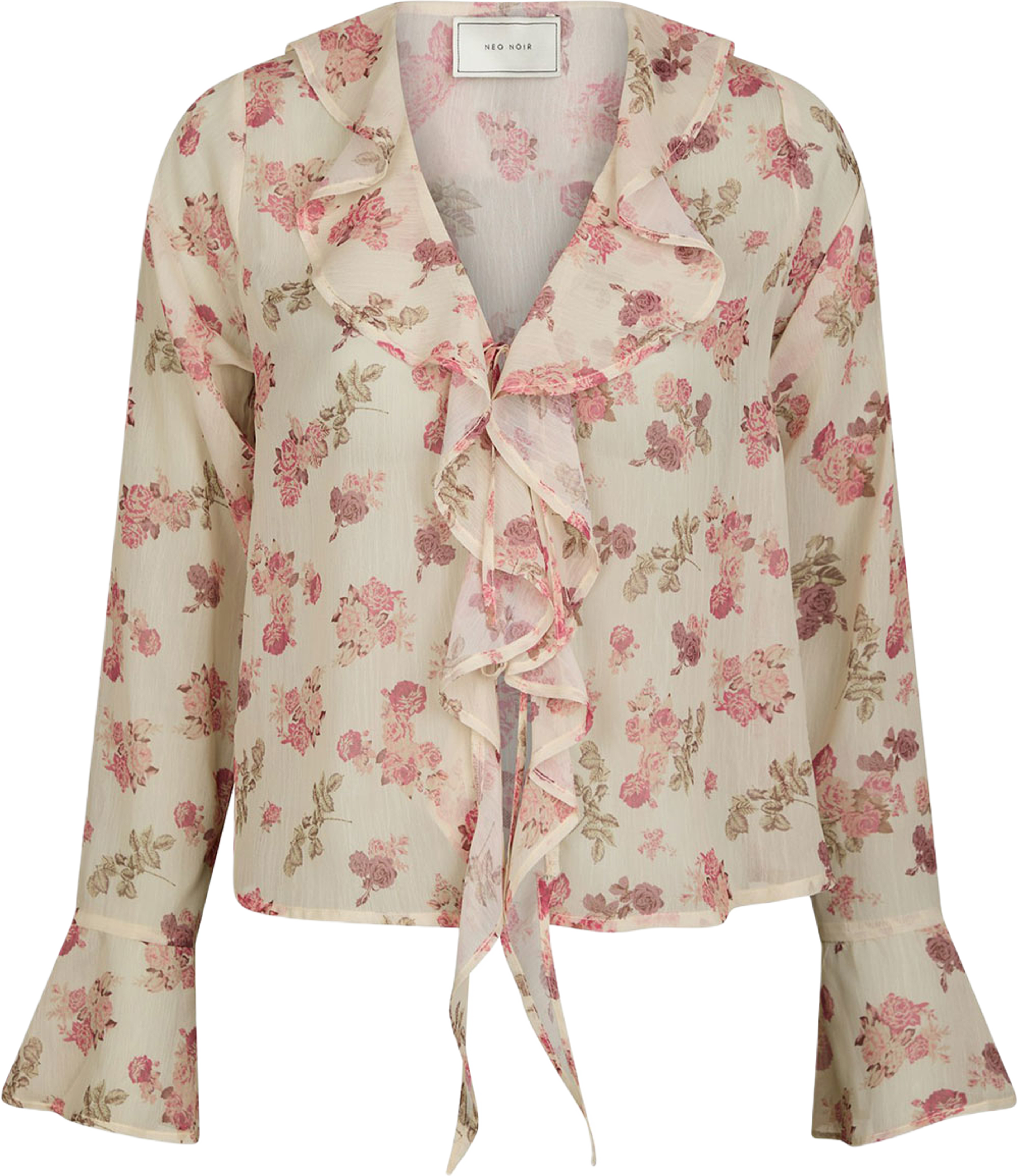 Anika Marigold Print Blouse