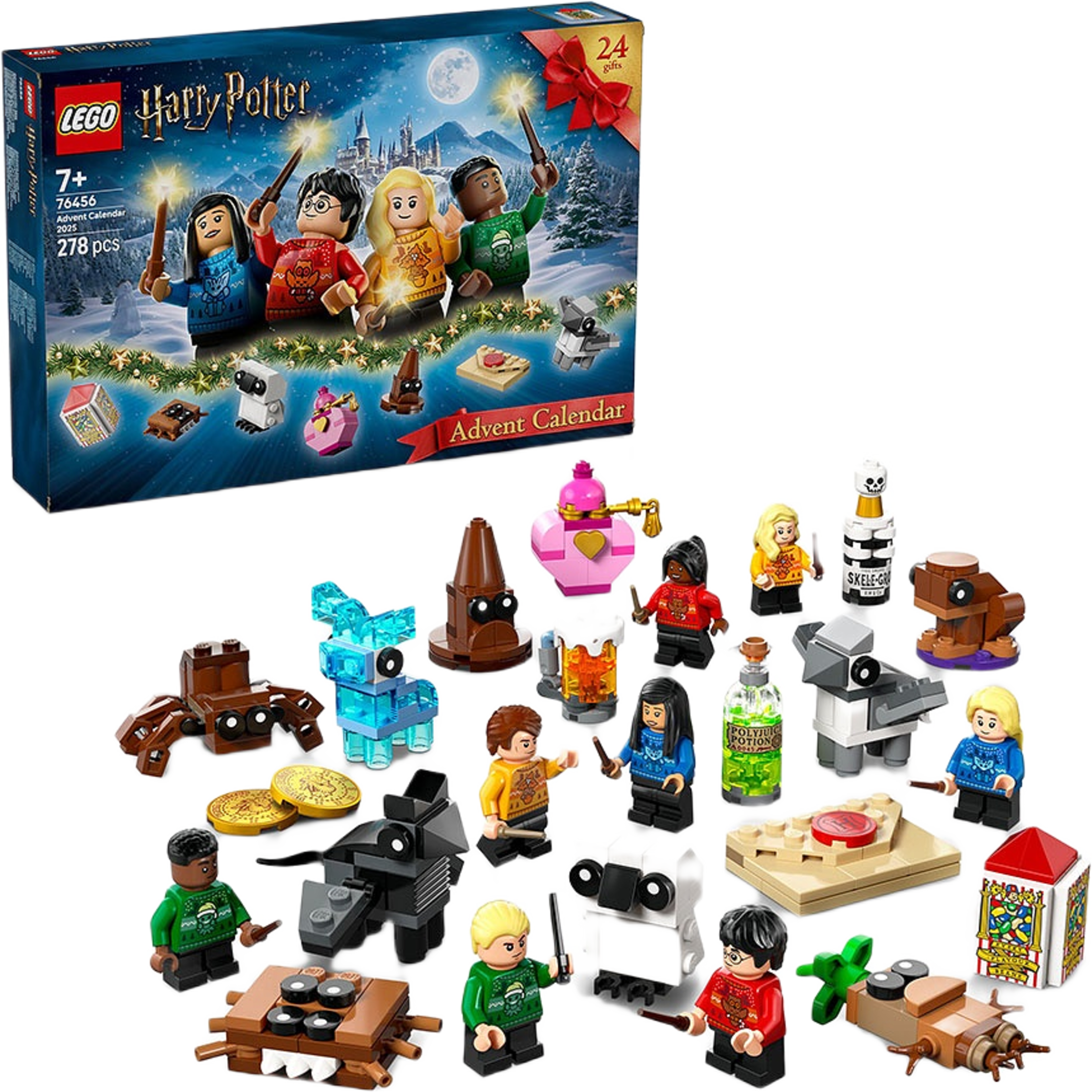 LEGO® Harry Potter™ Adventskalender 2025, från LEGO. Klicka för att öppna bilden i stort format
