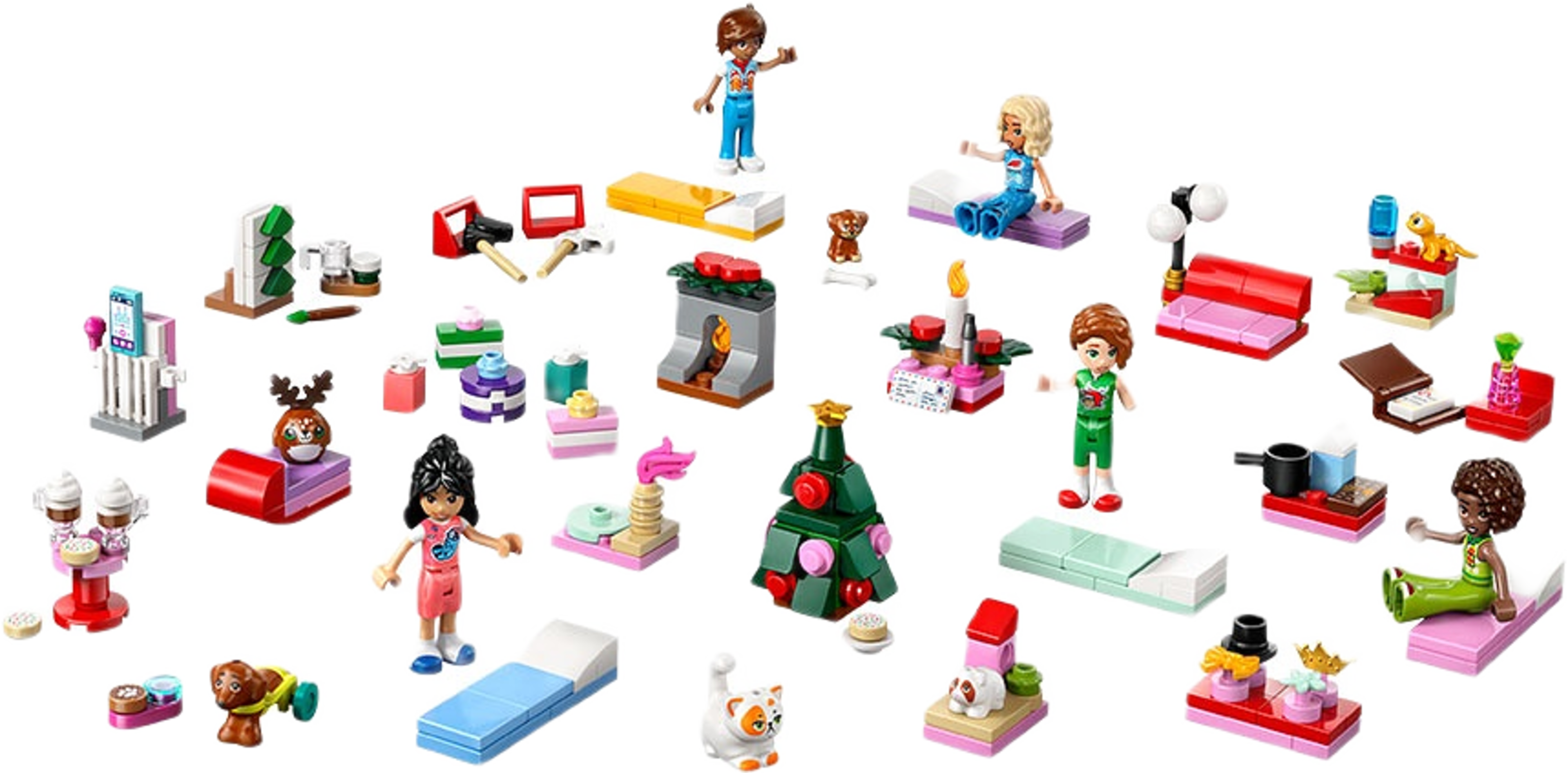 LEGO® Friends Adventskalender 2025, från LEGO. Klicka för att öppna bilden i stort format