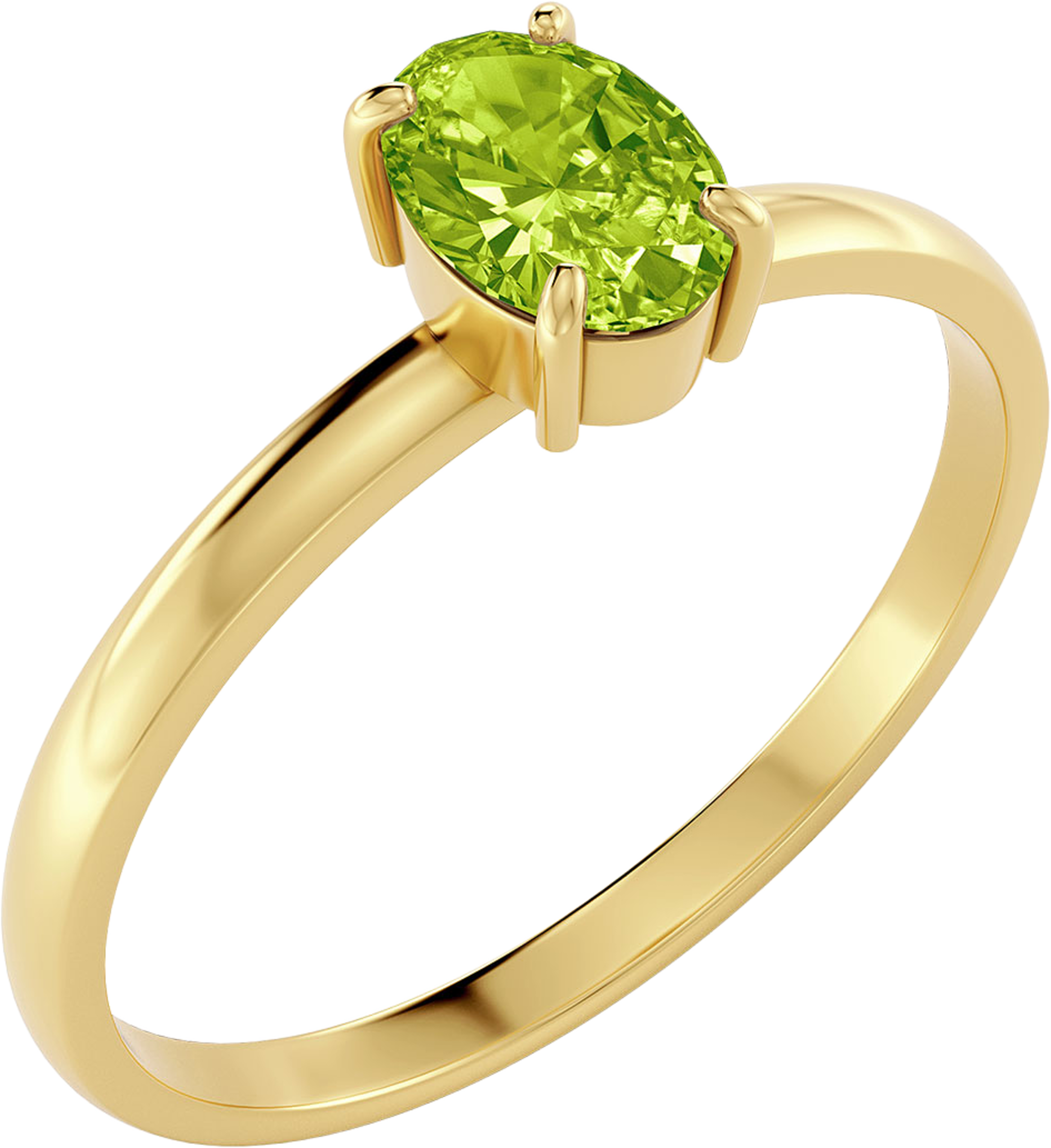 Misty Ring Green Gold