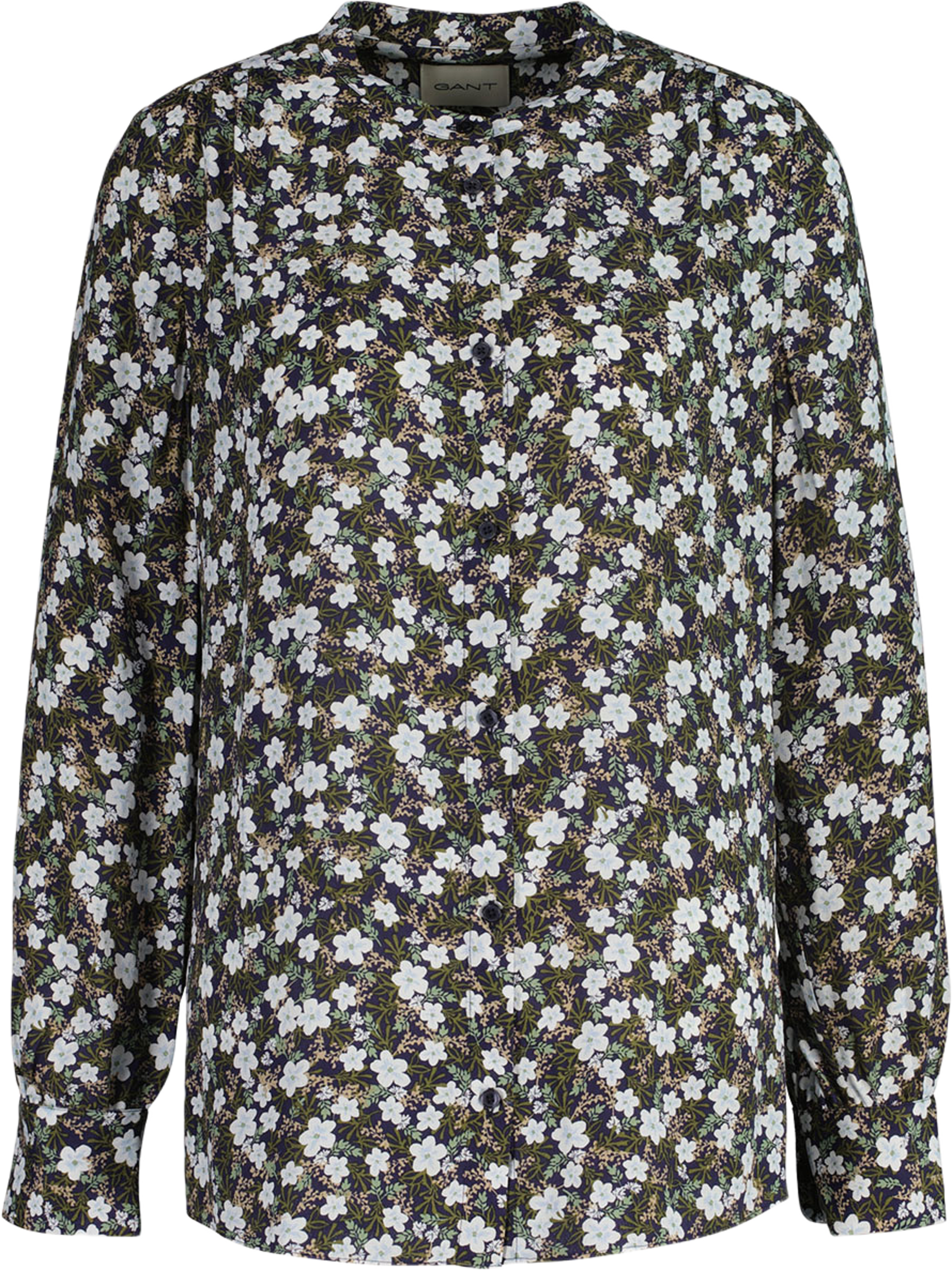 Regular Fit Floral Print Blouse