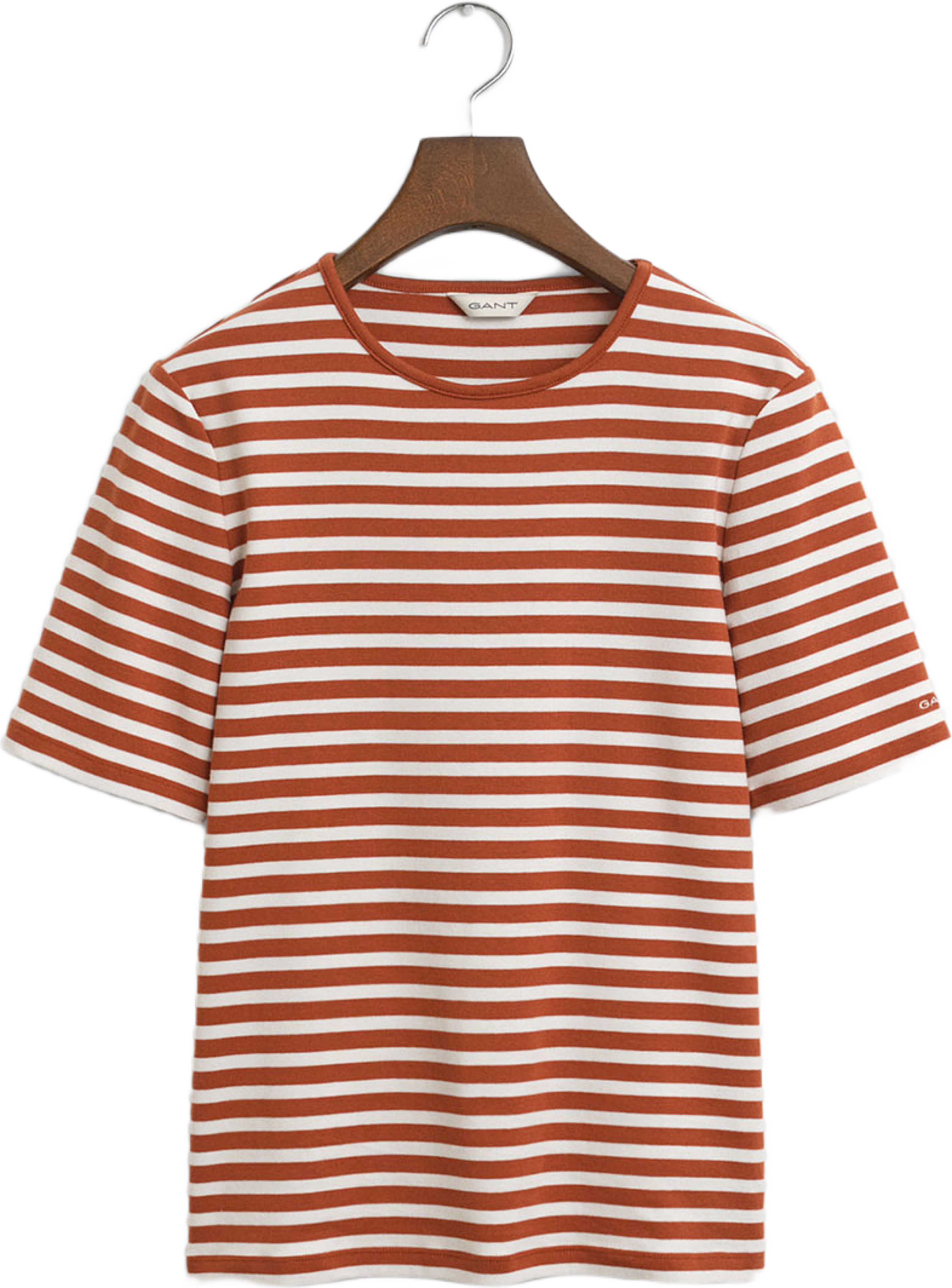 Jersey Slim Striped 1X1 Ribbed Ss T-Shirt