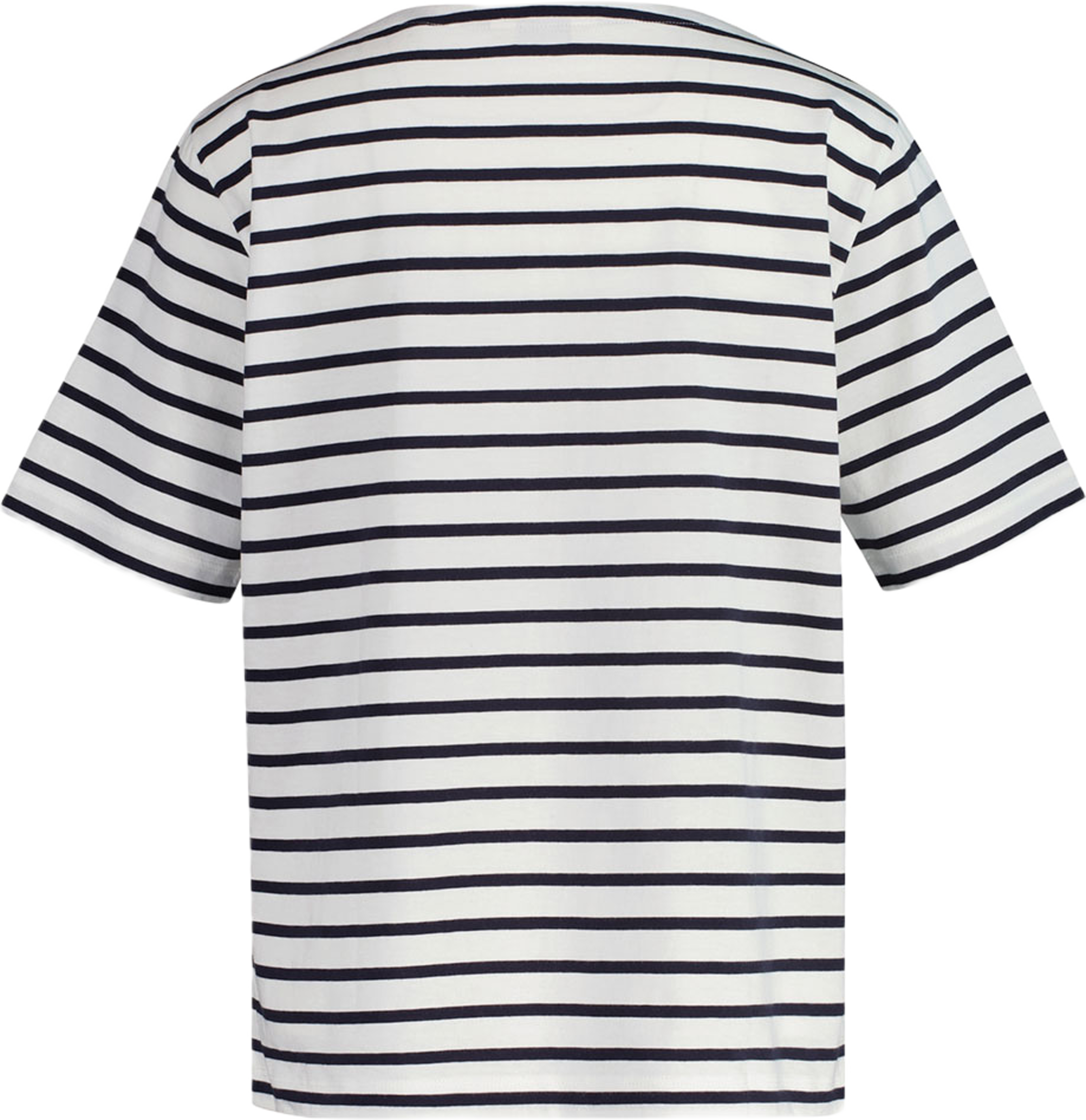 Striped Boat Neck T-Shirt