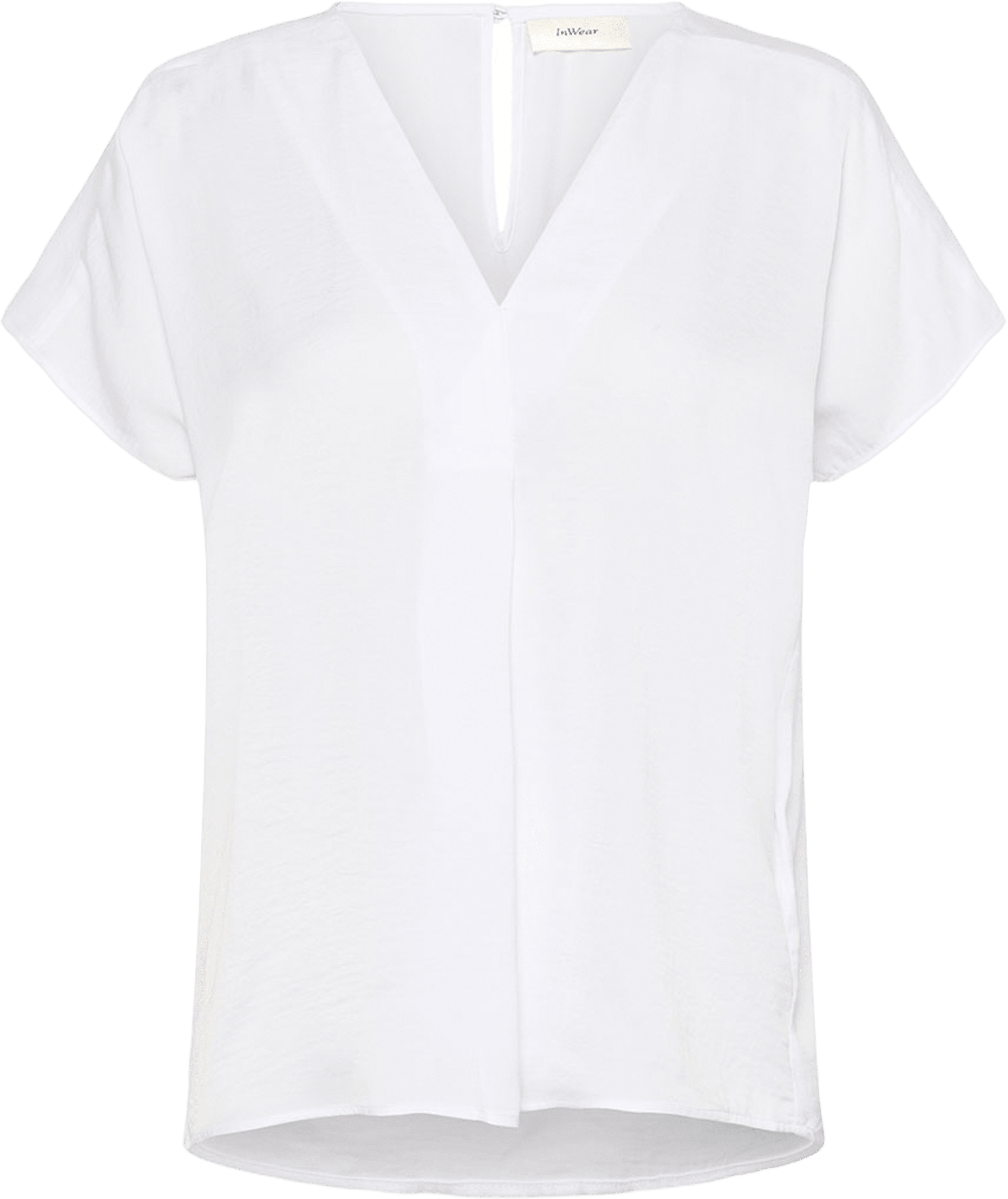 RindaIW Blouse, från Inwear, i färgen Pure White.