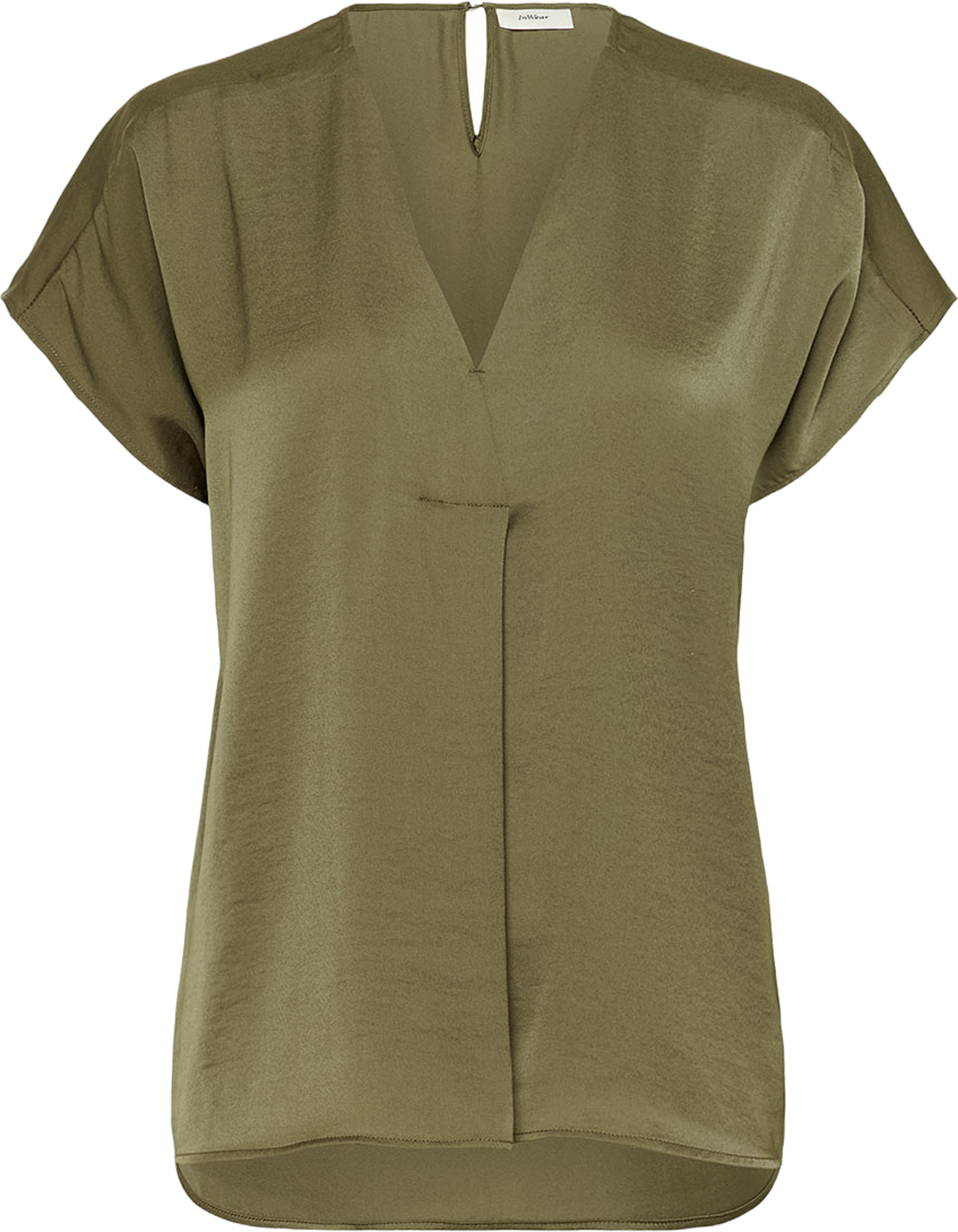 RindaIW Blouse, från Inwear, i färgen Grape Leaf.