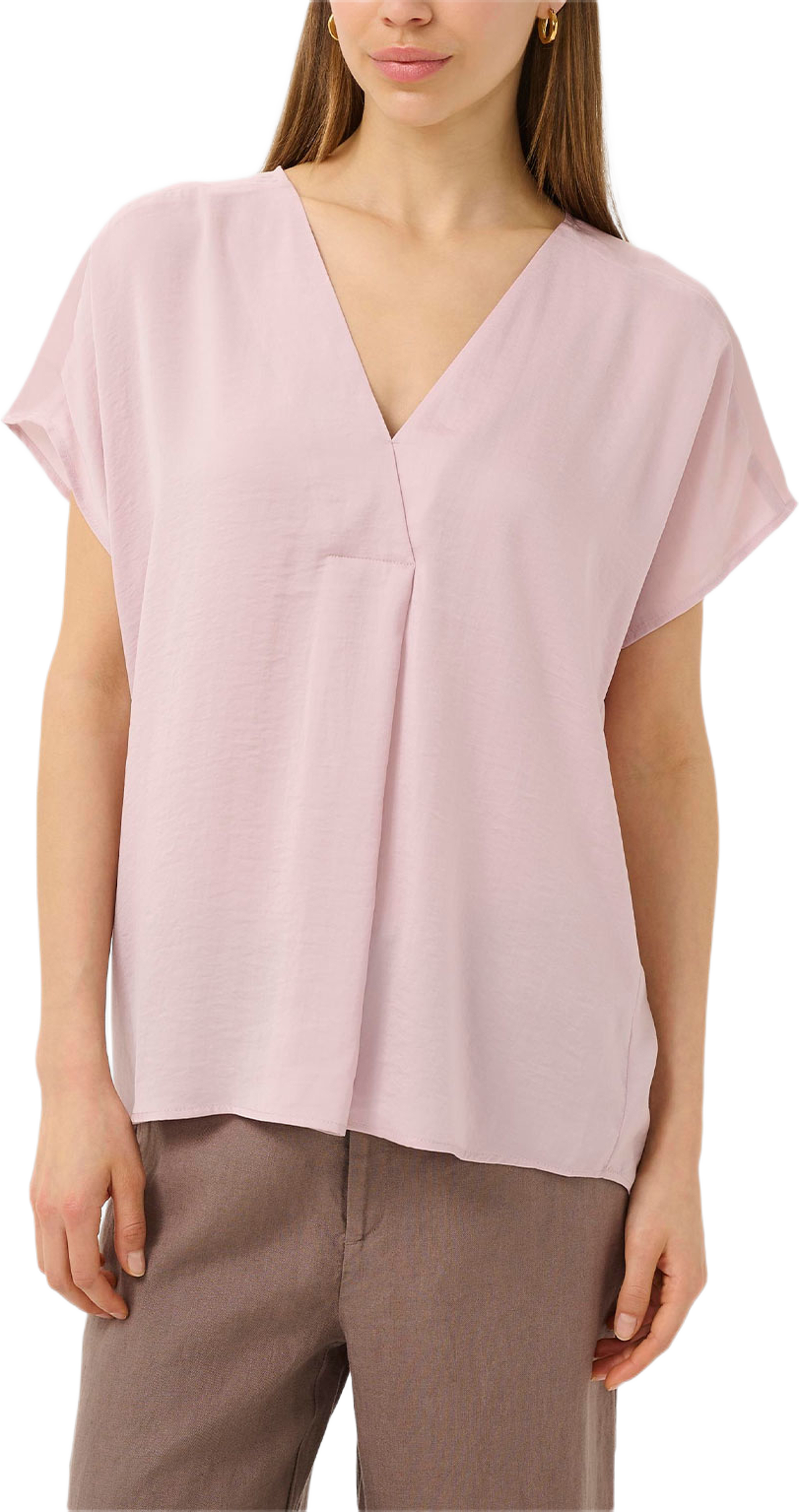 RindaIW Blouse, från Inwear, i färgen Burnished Rose.